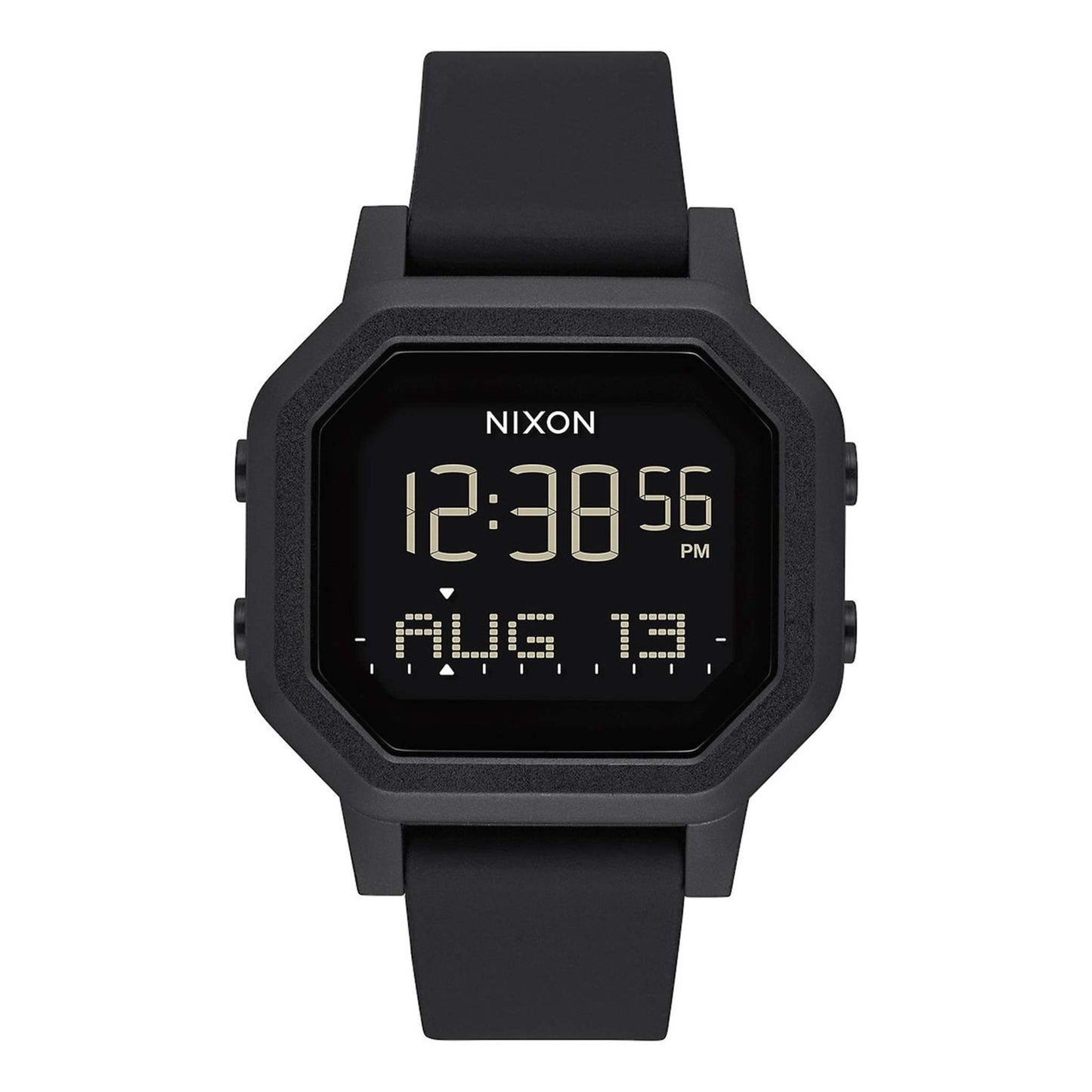 LADIES SIREN ALL DIGITAL SILICONE RUBBER STRAP WATCH