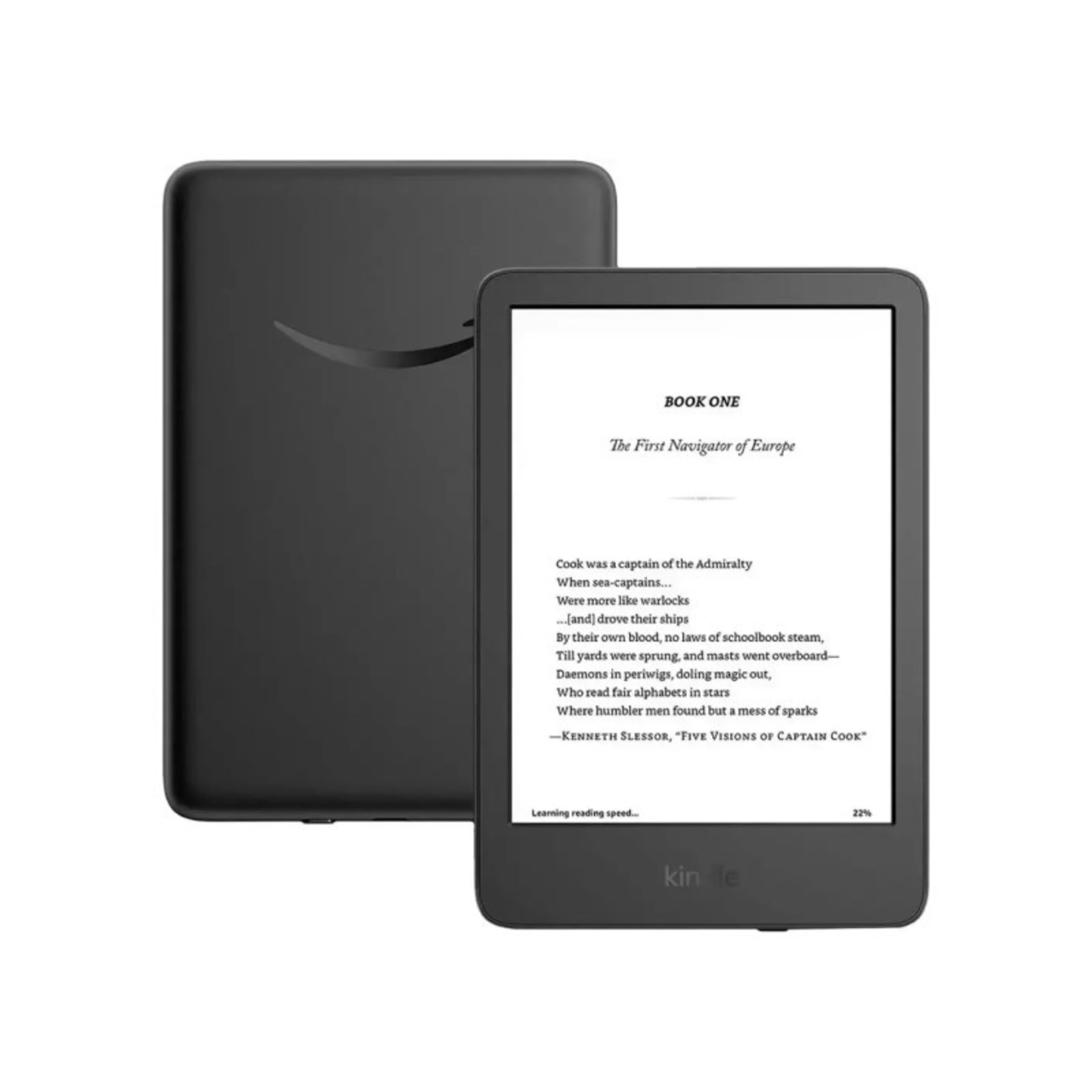 KINDLE 6 INCH E-READER 16GB - (BLACK)
