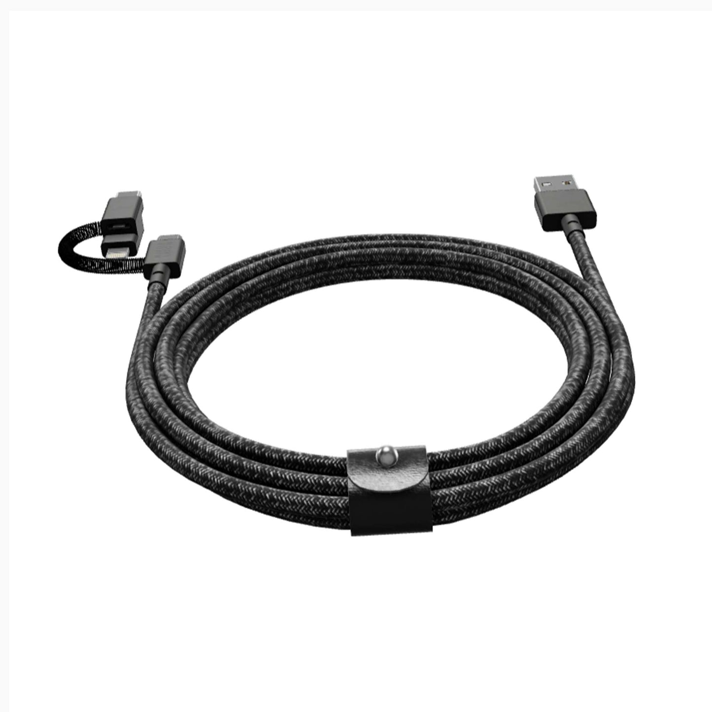 BELT CABLE UNIVERSAL 6.5 FT 3-IN-1 CHARGING CABLE COSMOS