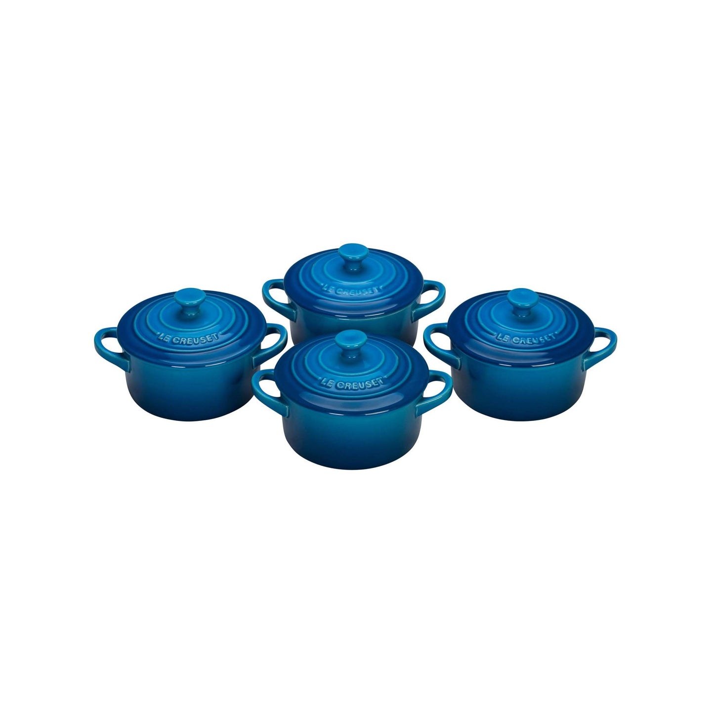 8OZ MINI COCOTTES SET WITH COOKBOOK - 4PK MARSEILLE