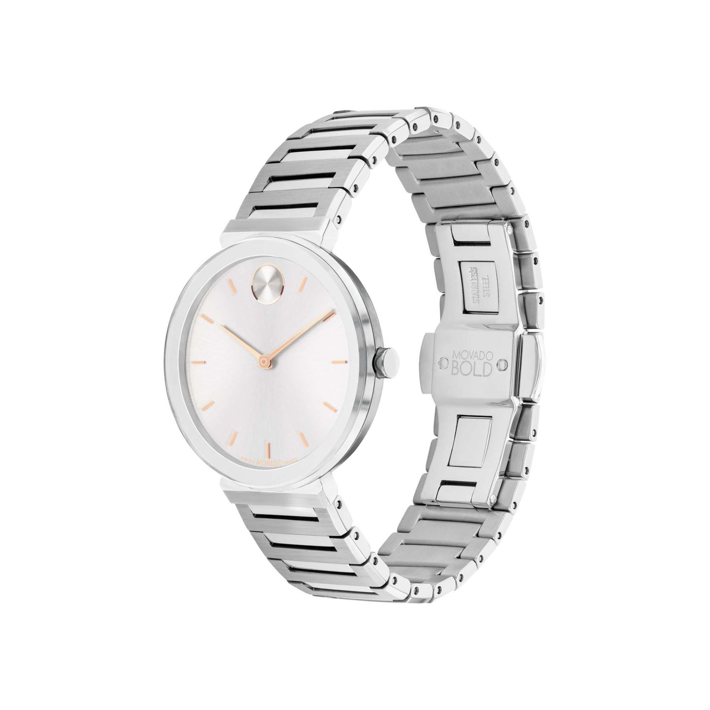 LADIES' BOLD HORIZON STAINLESS STEEL WATCH
