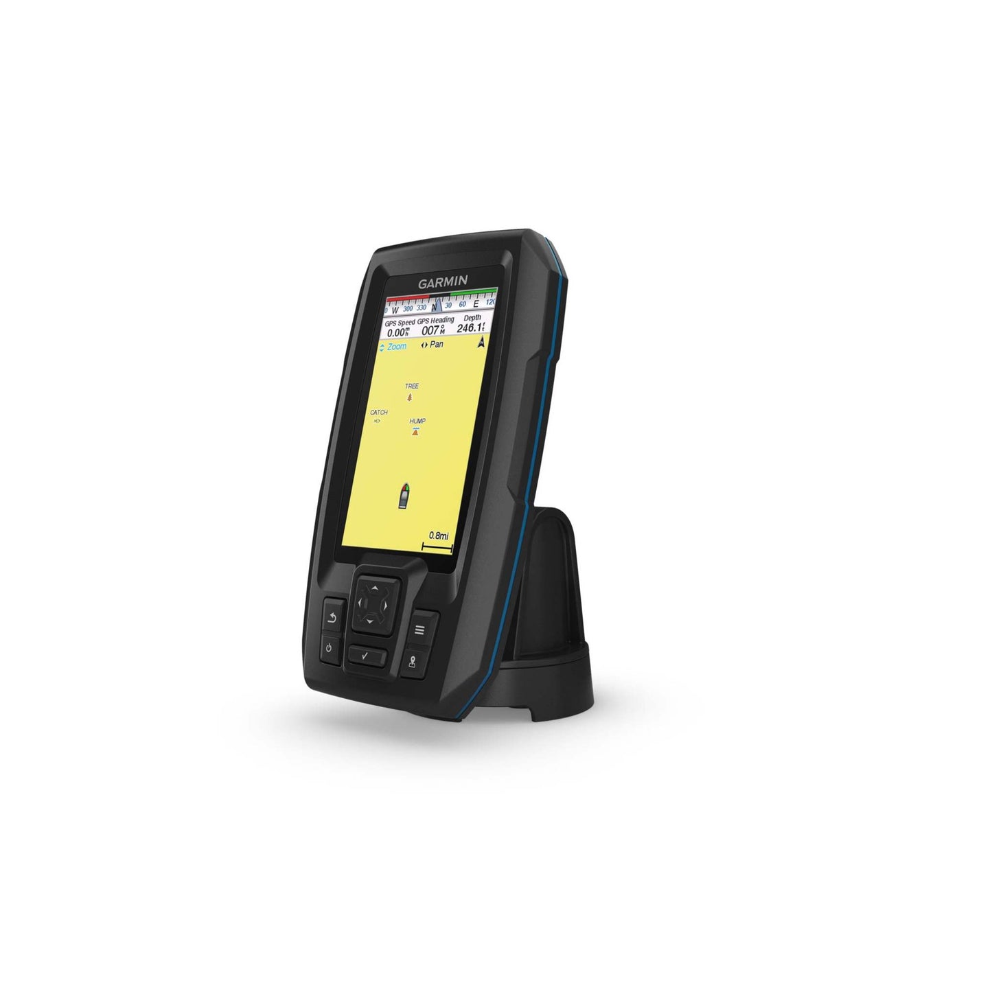 STRIKER VIVID 4CV GPS FISHFINDER W/ GT20-TM TRANSDUCER