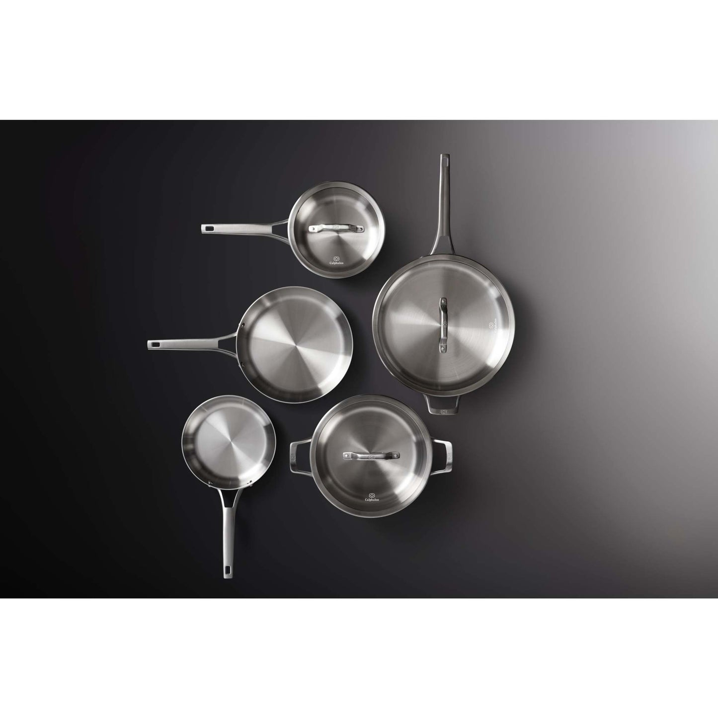 PREMIER STAINLESS STEEL 8PC COOKWARE SET