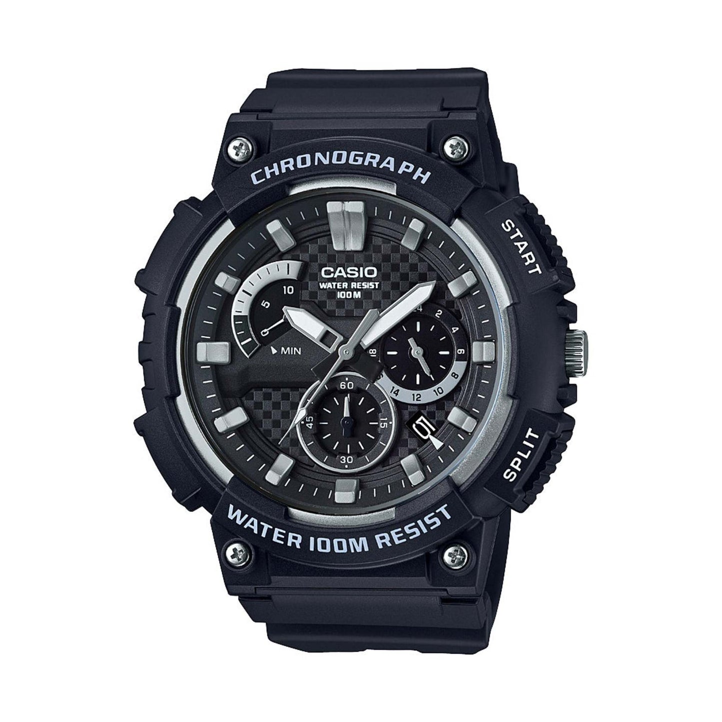 MENS CLASSIC CHRONOGRAPH ANALOG RESIN WATCH