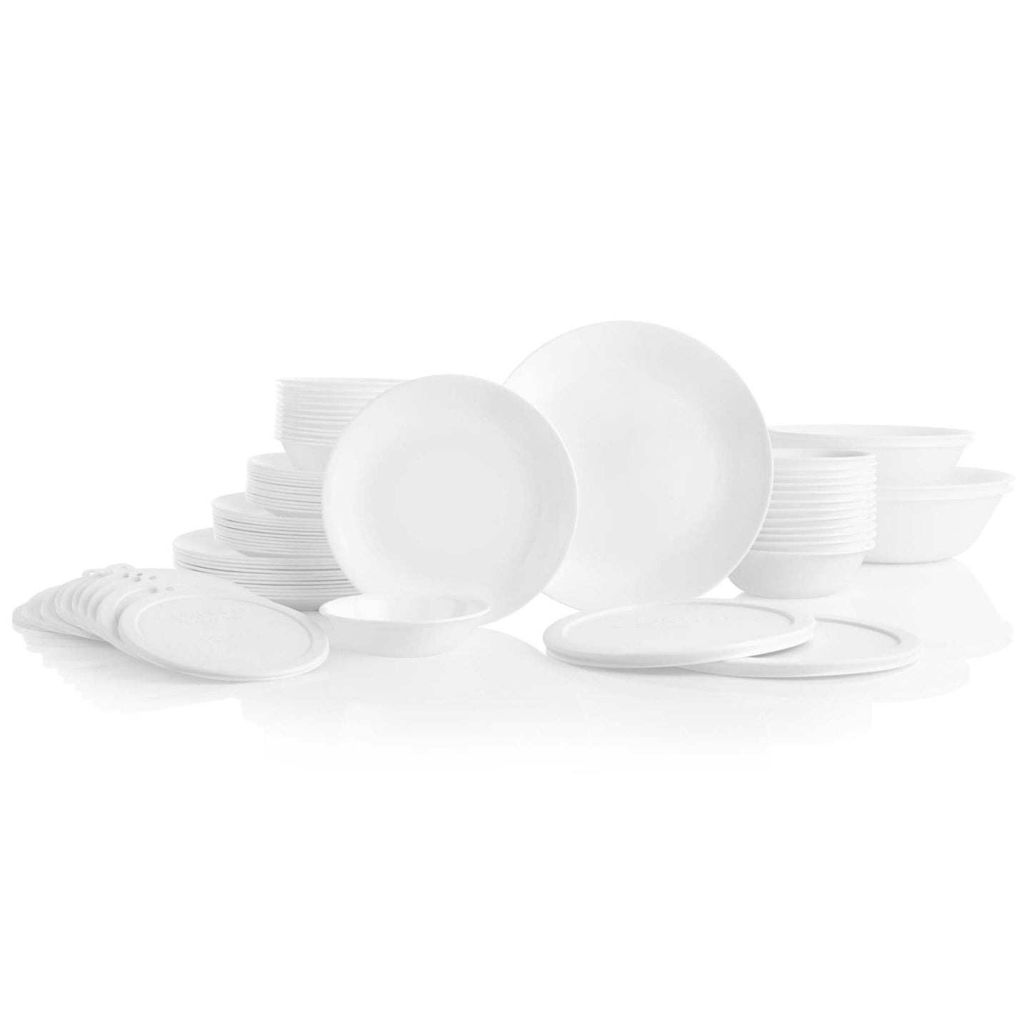 78PC CLASSIC WINTER FROST DINNERWARE SET - SERVICE FOR 12