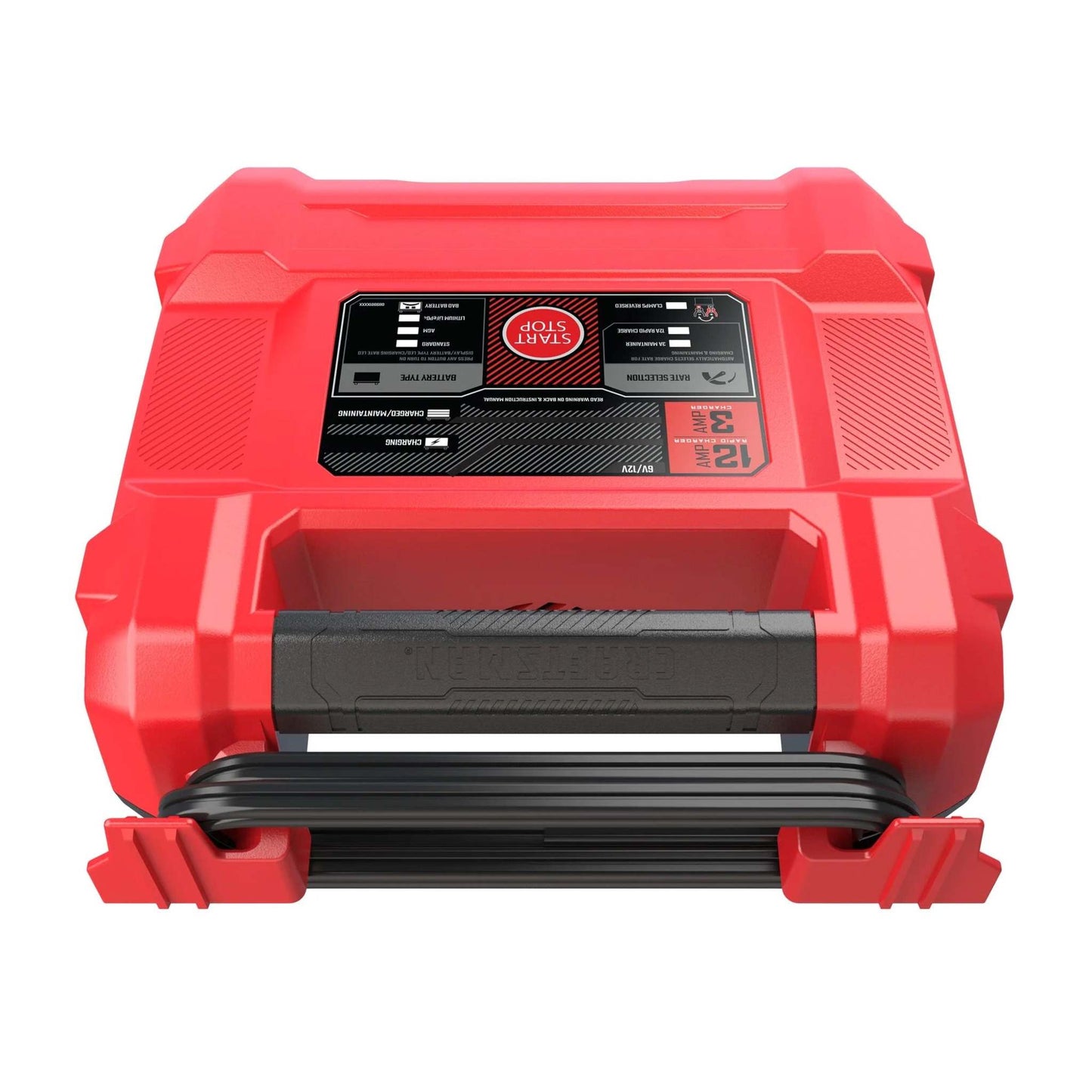 12A 6V MAX/12V MAX FULLY AUTOMATIC BATTERY CHARGER AND MAINTAINER