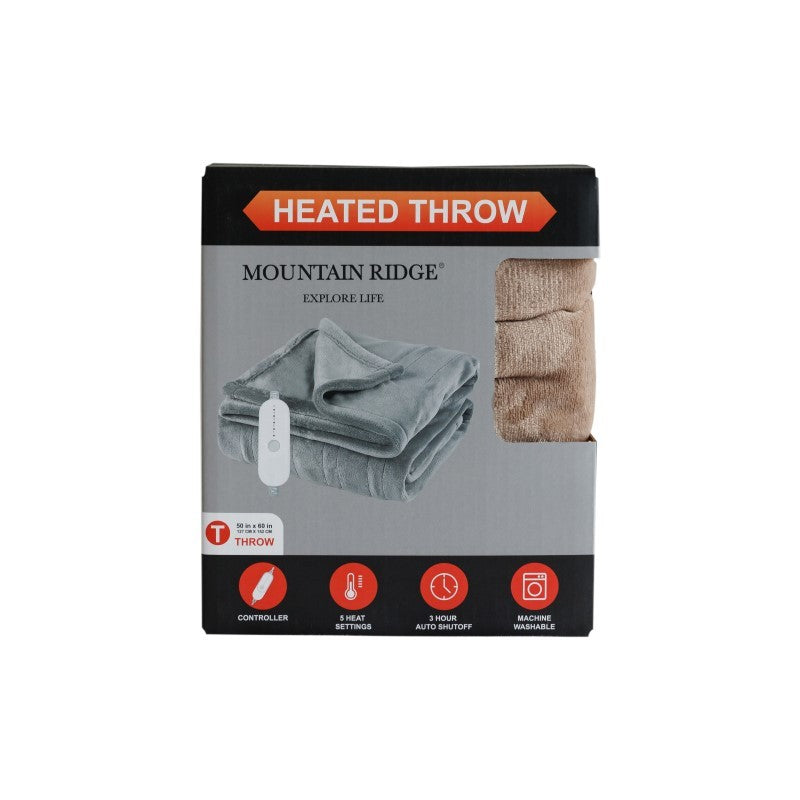MICROPLUSH HEATED 50X60 THROW