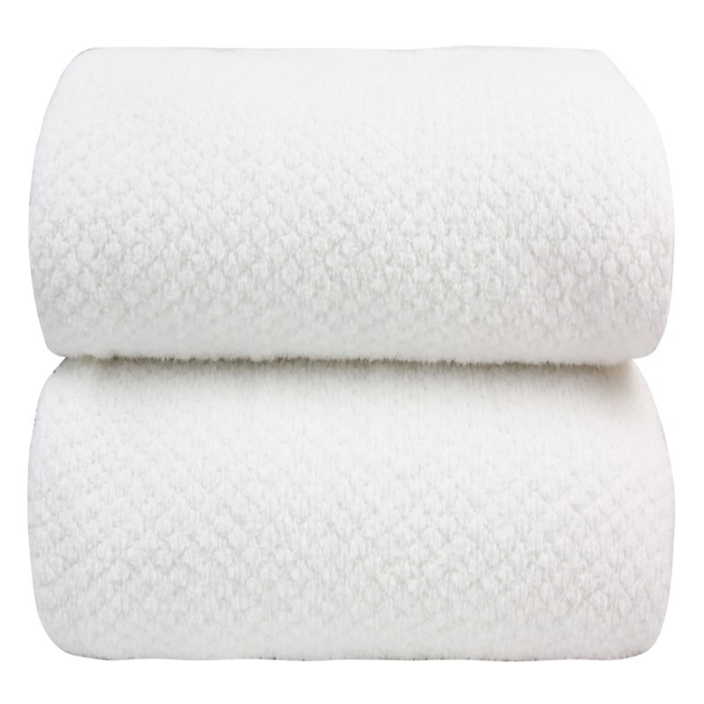 SIGNATURE 2PCS SET BATH TOWEL - (WHITE)