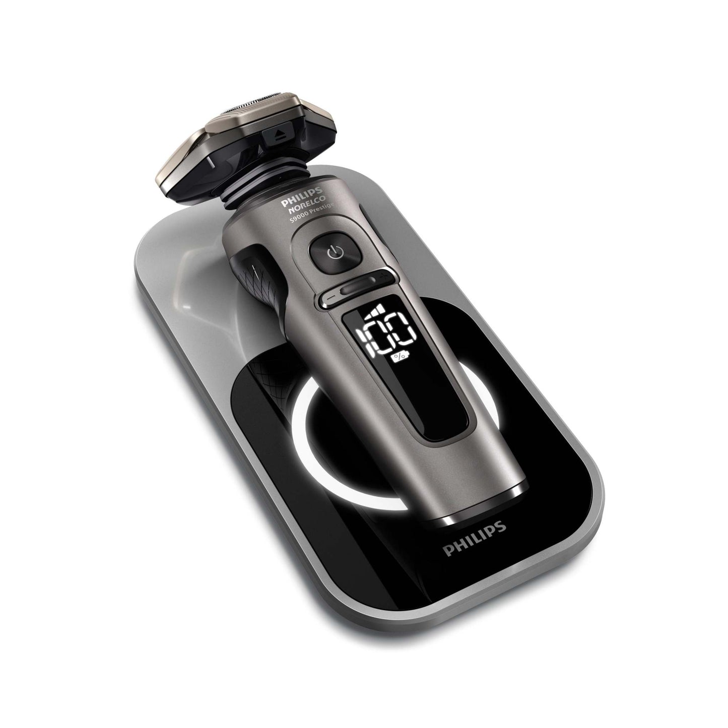 S9000 PRESTIGE WET & DRY ELECTRIC SHAVER W/ QI CHARGER