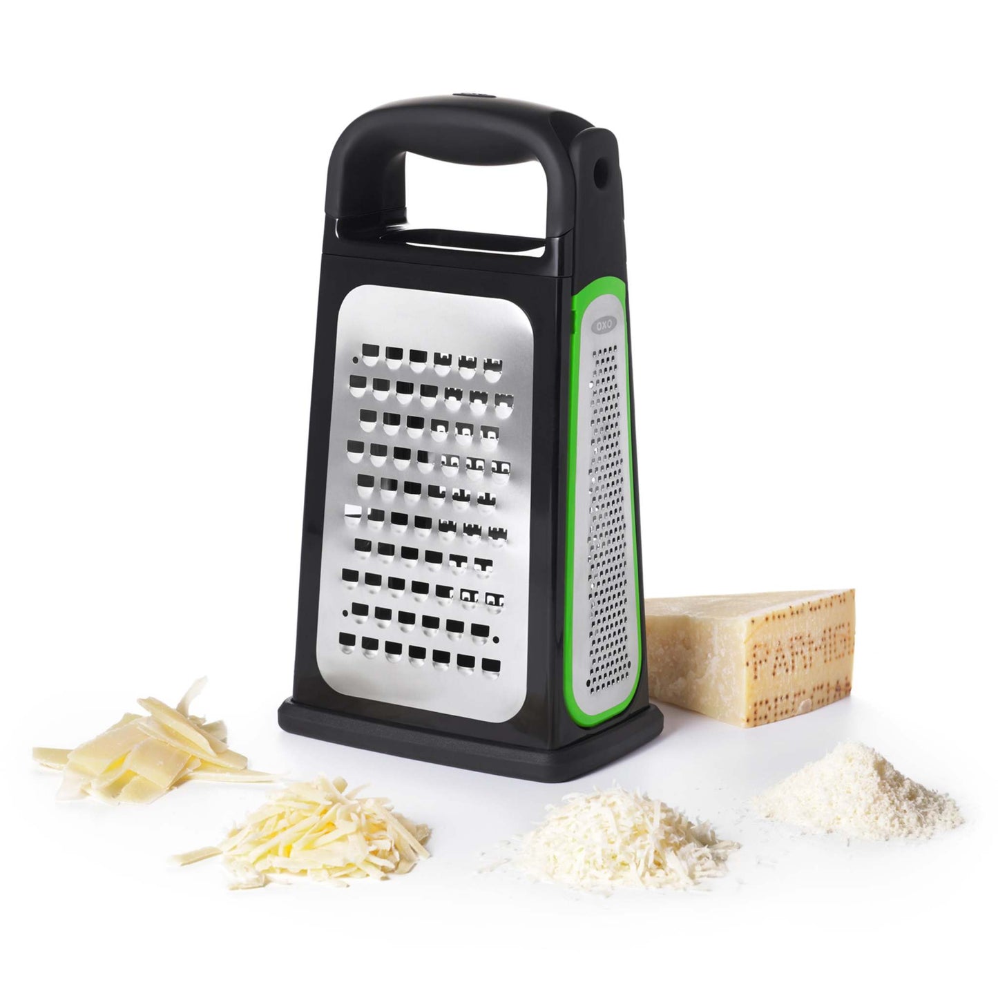 GOOD GRIPS ETCHED BOX GRATER W/ REMOVABLE ZESTER