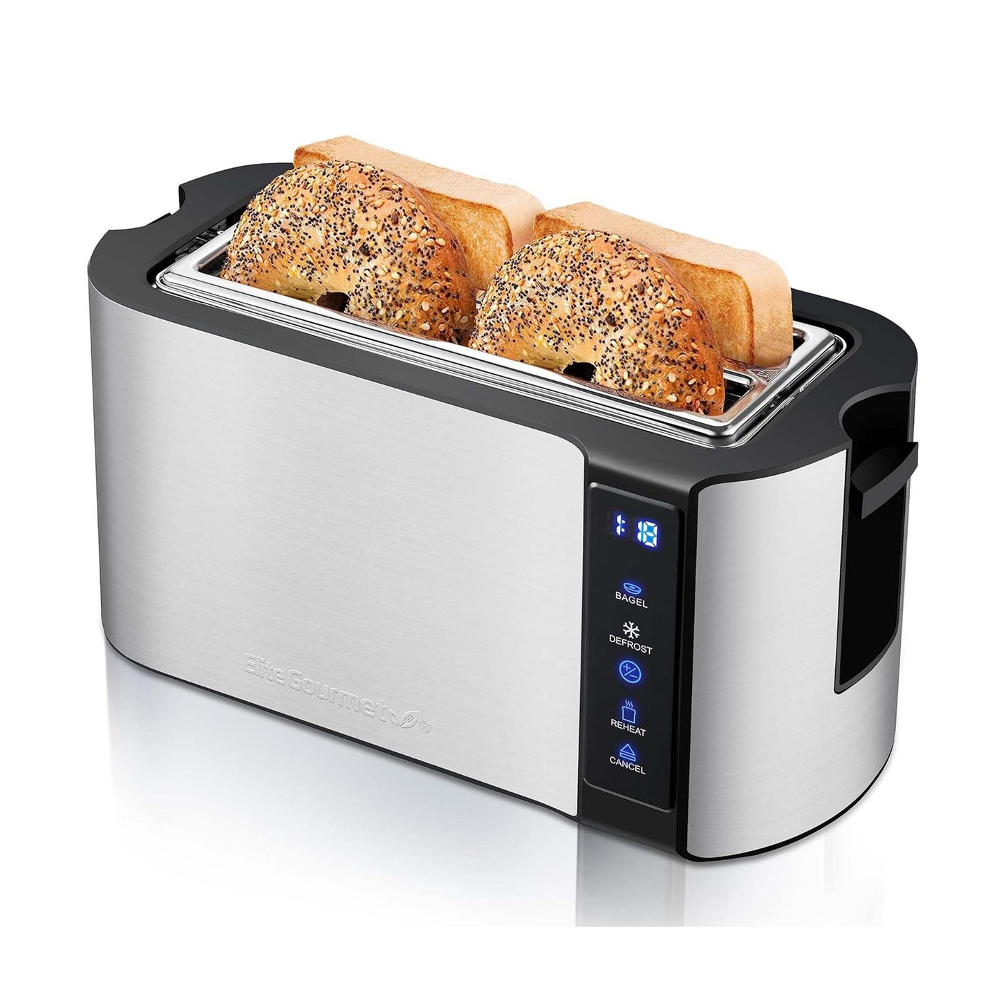 4 SLICE DIGITAL LONG SLOT TOASTER W/ TOUCHSCREEN