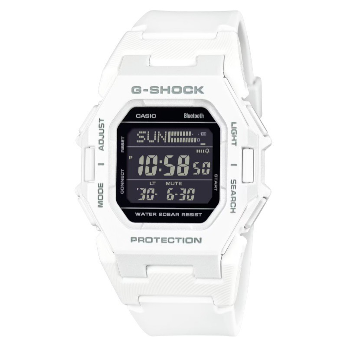 COOL WHITE MEETS BLUETOOTH: G-SHOCK WATCH FOR SMALL WRISTS