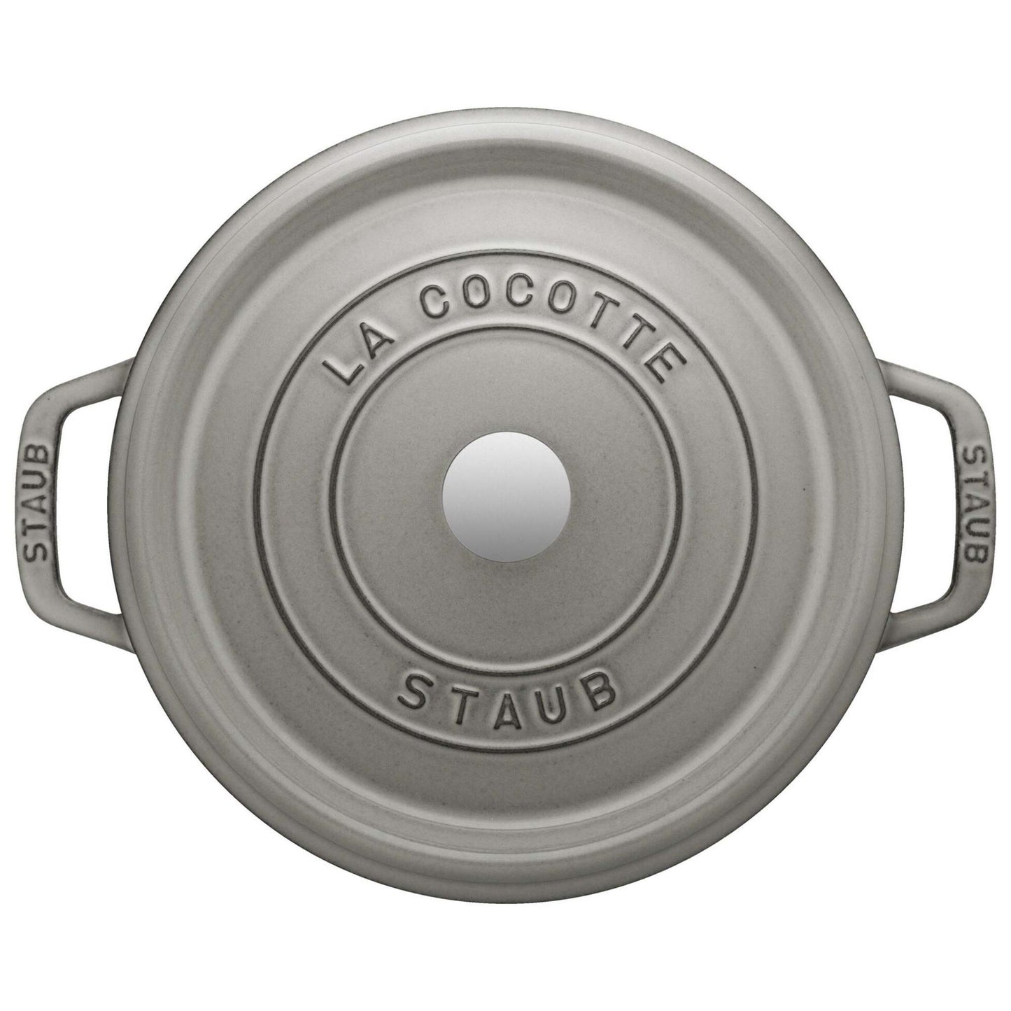 4QT CAST IRON ROUND DUTCH OVEN GRAPHITE GRAY