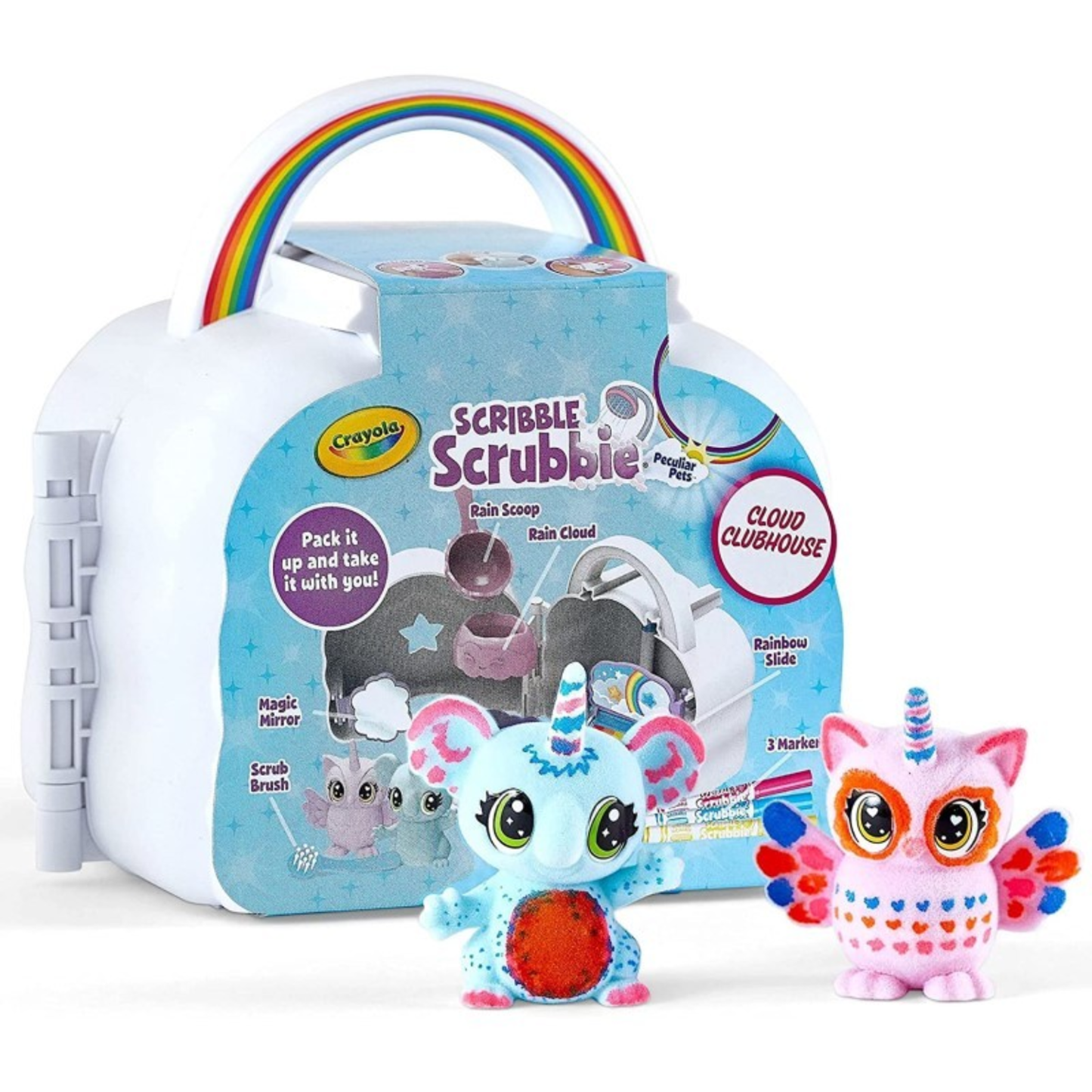 SCRIBBLE SCRUBBIE PECULIAR PETS - (CLOUD CLUBHOUSE)