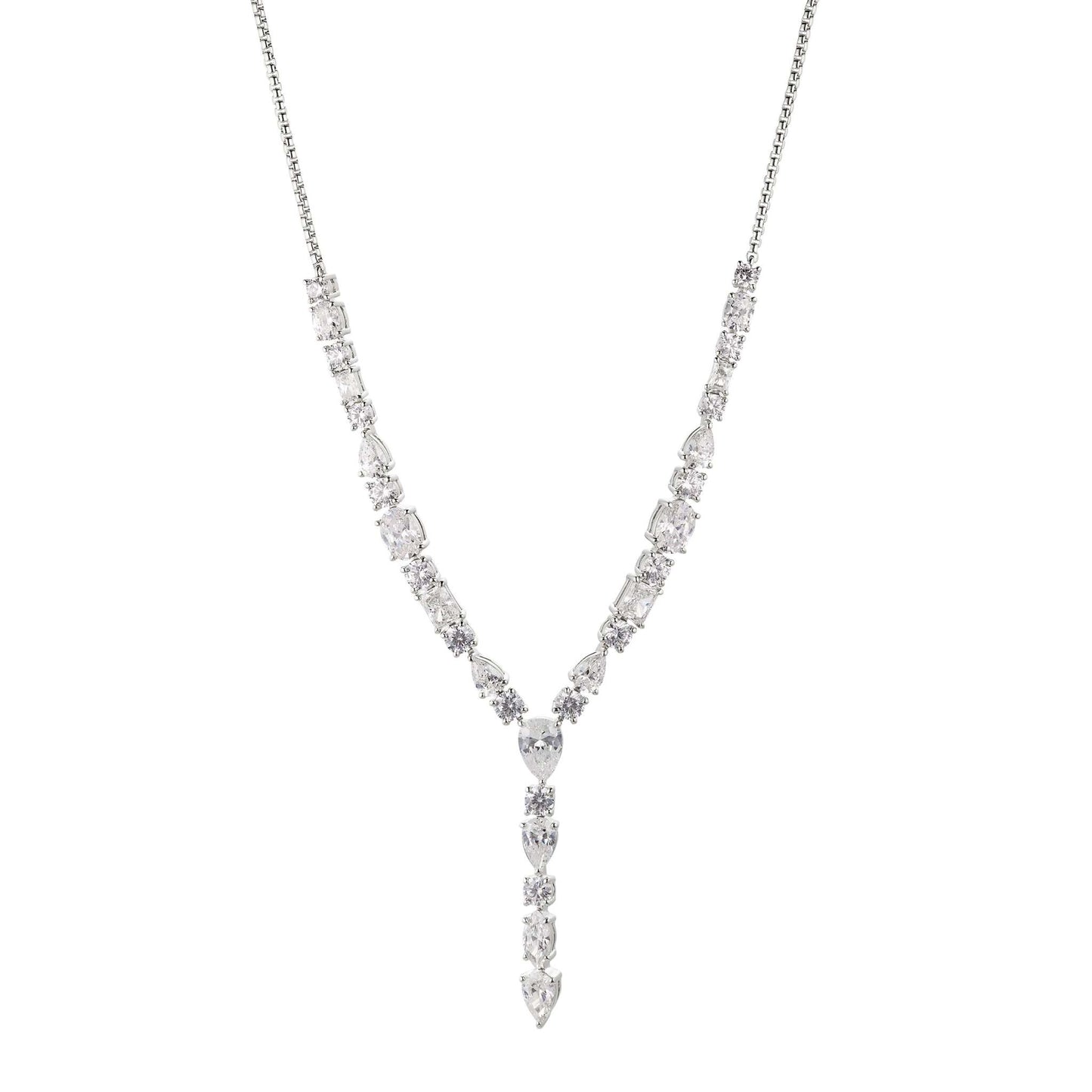 RSVP CZ Y NECKLACE