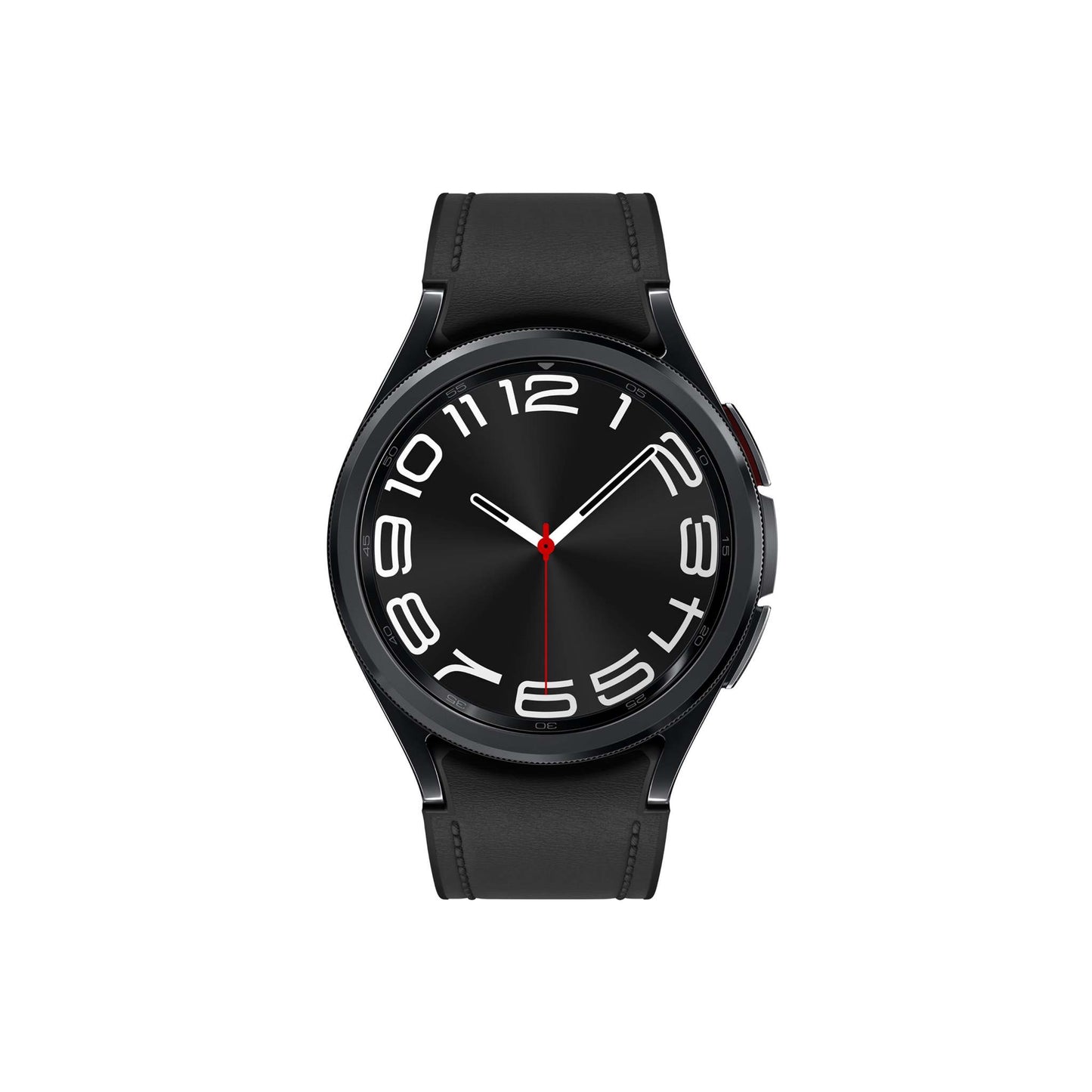 GALAXY WATCH6 43MM CLASSIC STAINLESS STEEL & LEATHER STRAP SMARTWATCH