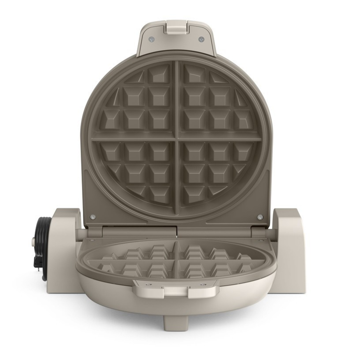 FLIP-N-STORE CERAMIC WAFFLE MAKER - (OATMILK)