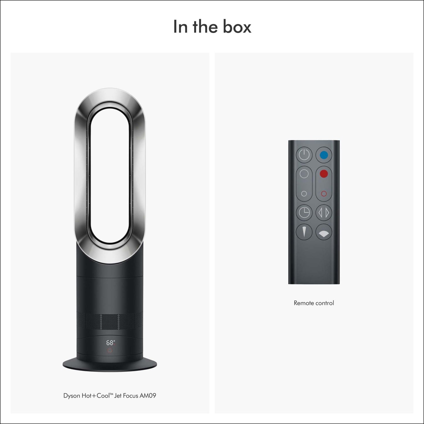 AM09 HOT & COOL JET FOCUS FAN & HEATER