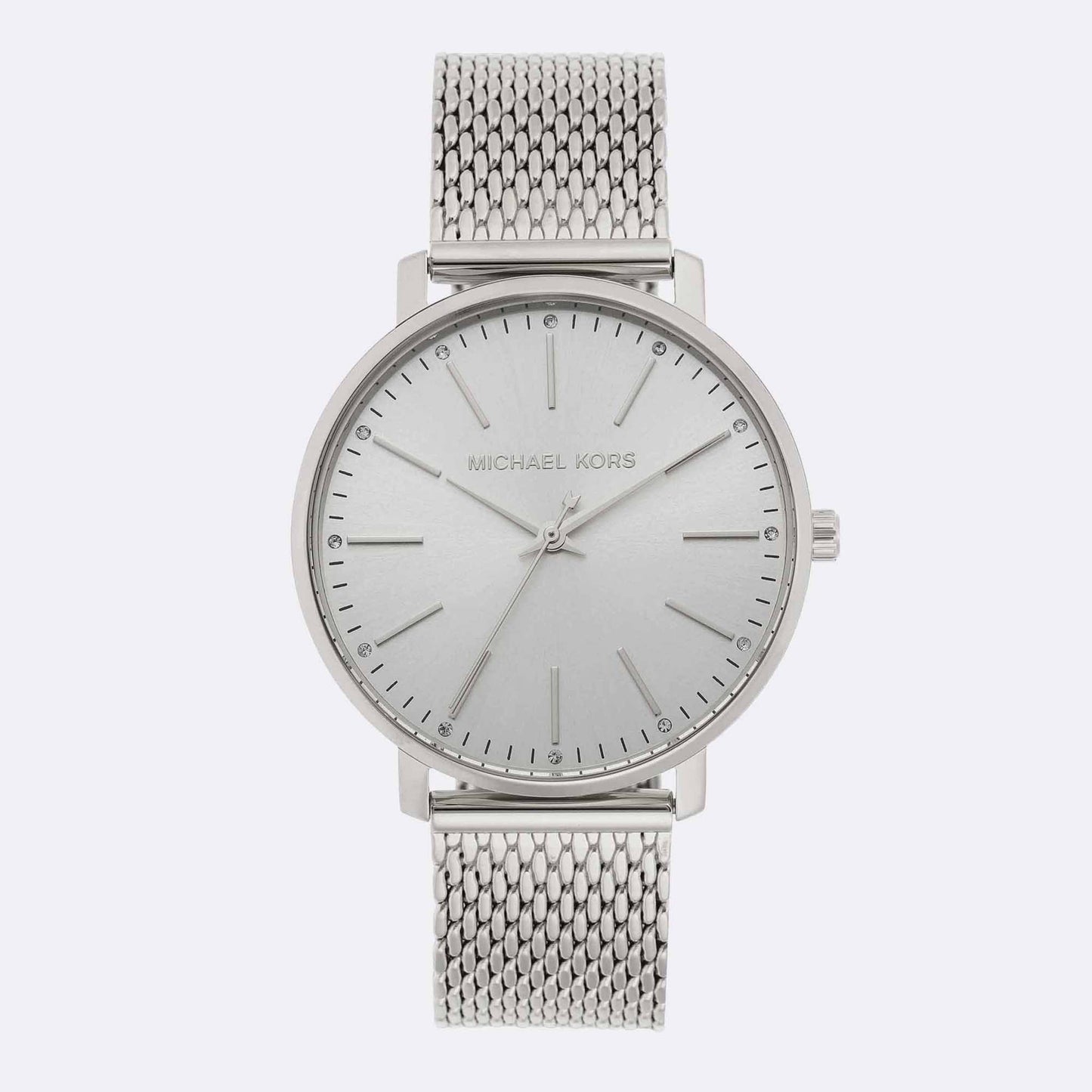 LADIES PYPER CRYSTAL ACCENT MESH WATCH