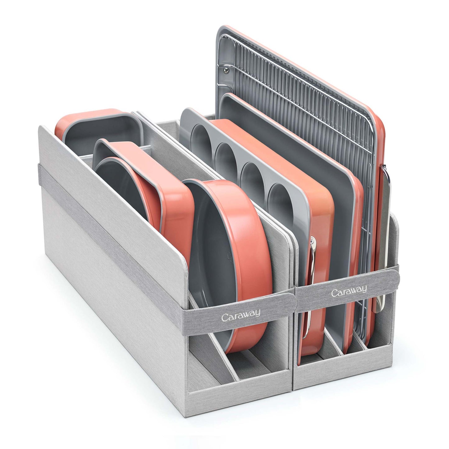 11PC NON-TOXIC NONSTICK CERAMIC MEGA BAKEWARE SET PERRACOTTA
