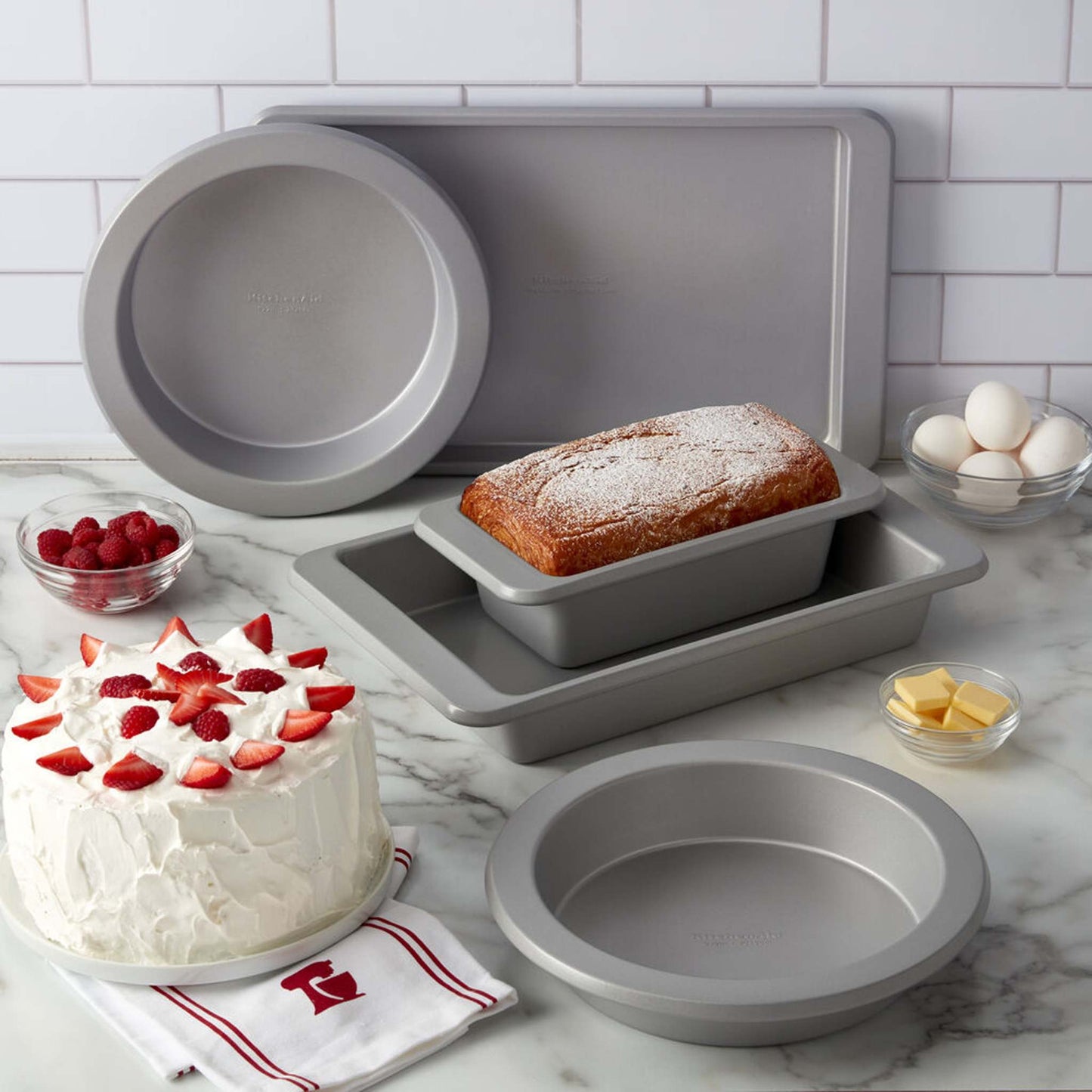 5PC NONSTICK BAKEWARE SET