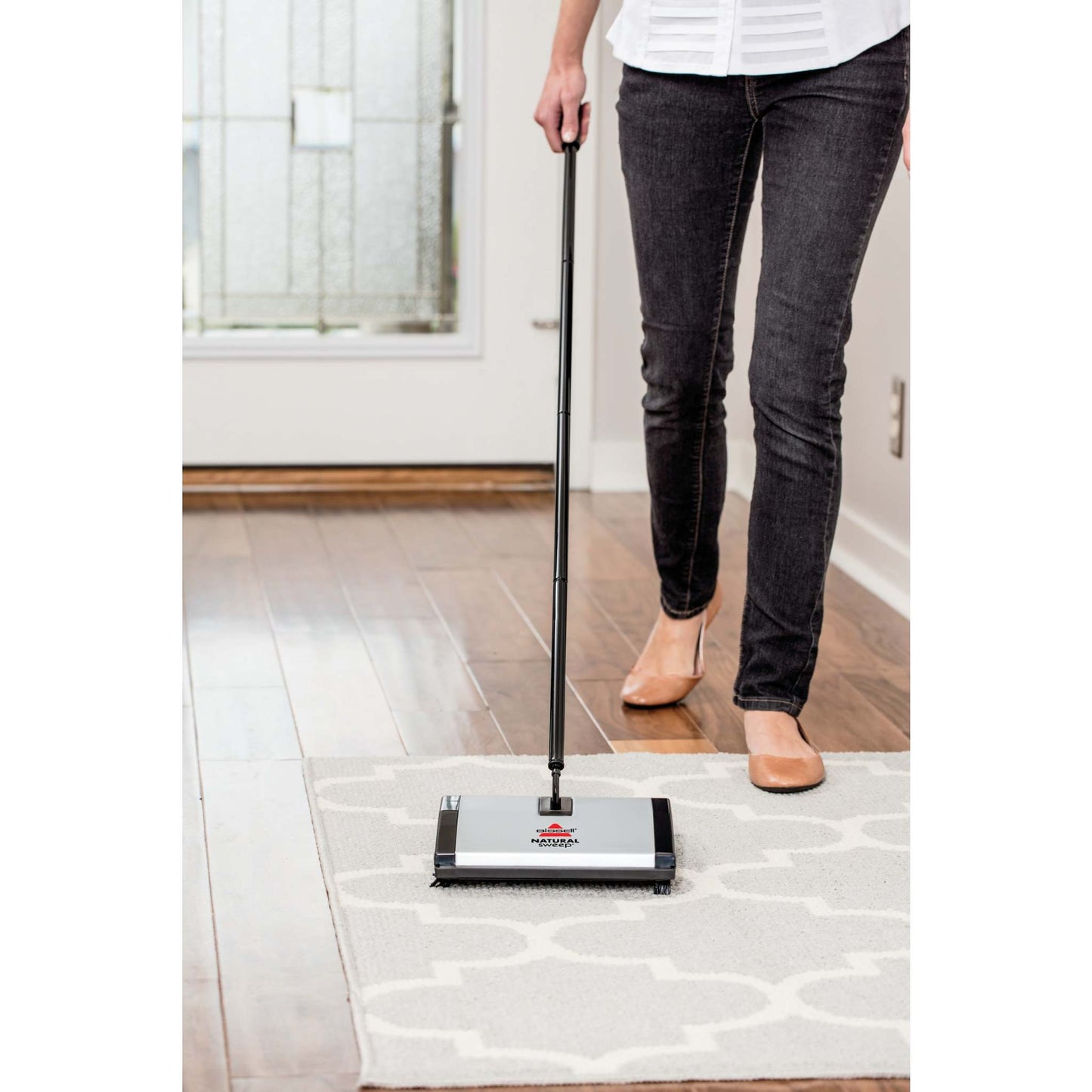 NATURAL SWEEP MANUAL CARPET & FLOOR SWEEPER