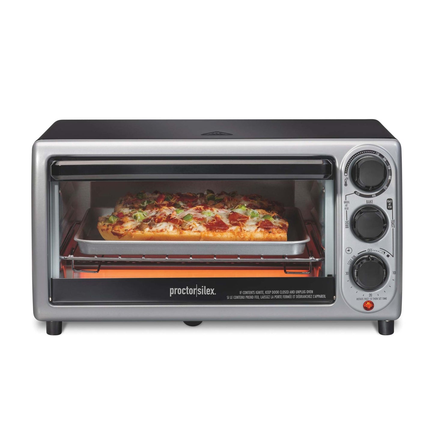 MODERN 4 SLICE TOASTER OVEN