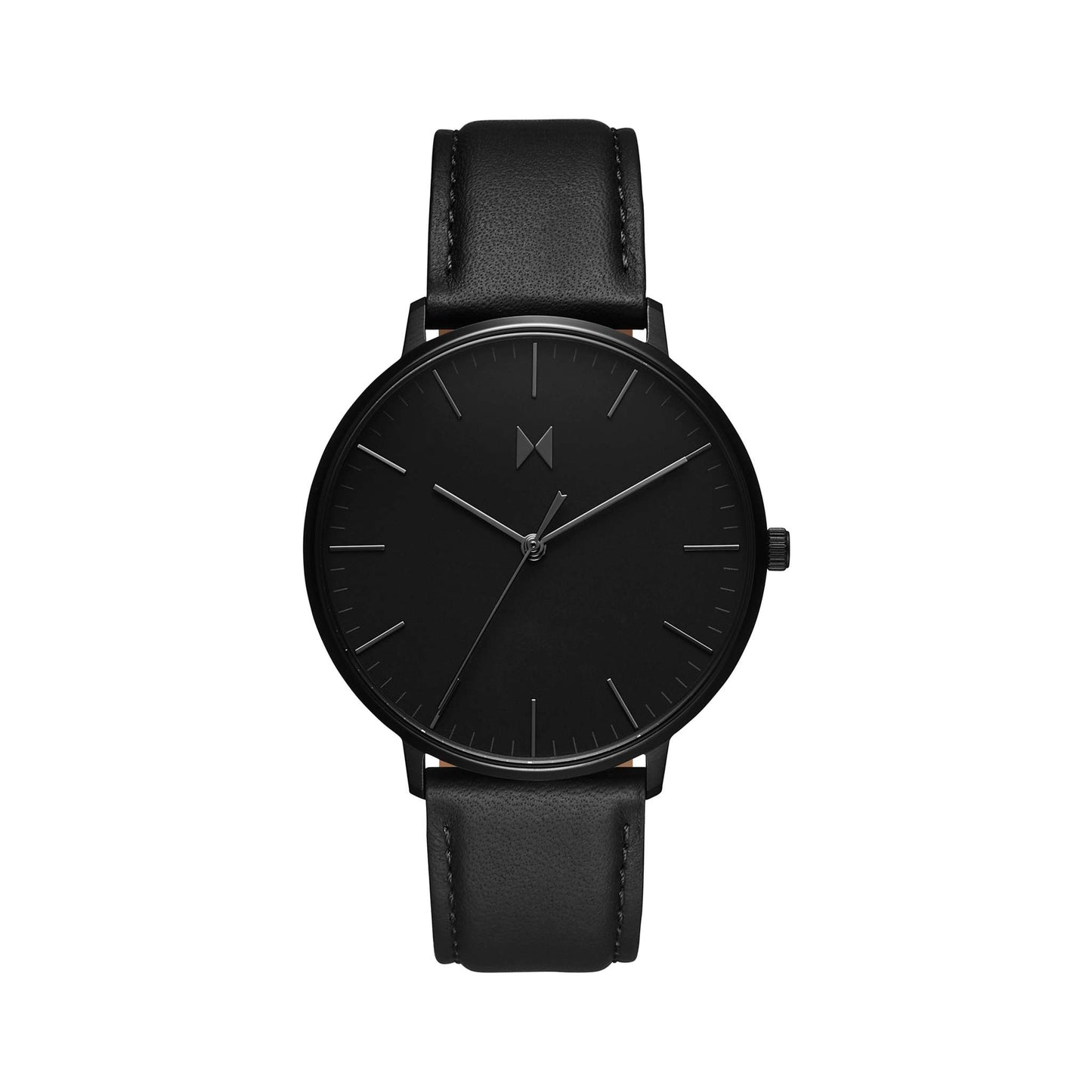 MENS LEGACY SLIM PANTHER LEATHER STRAP WATCH
