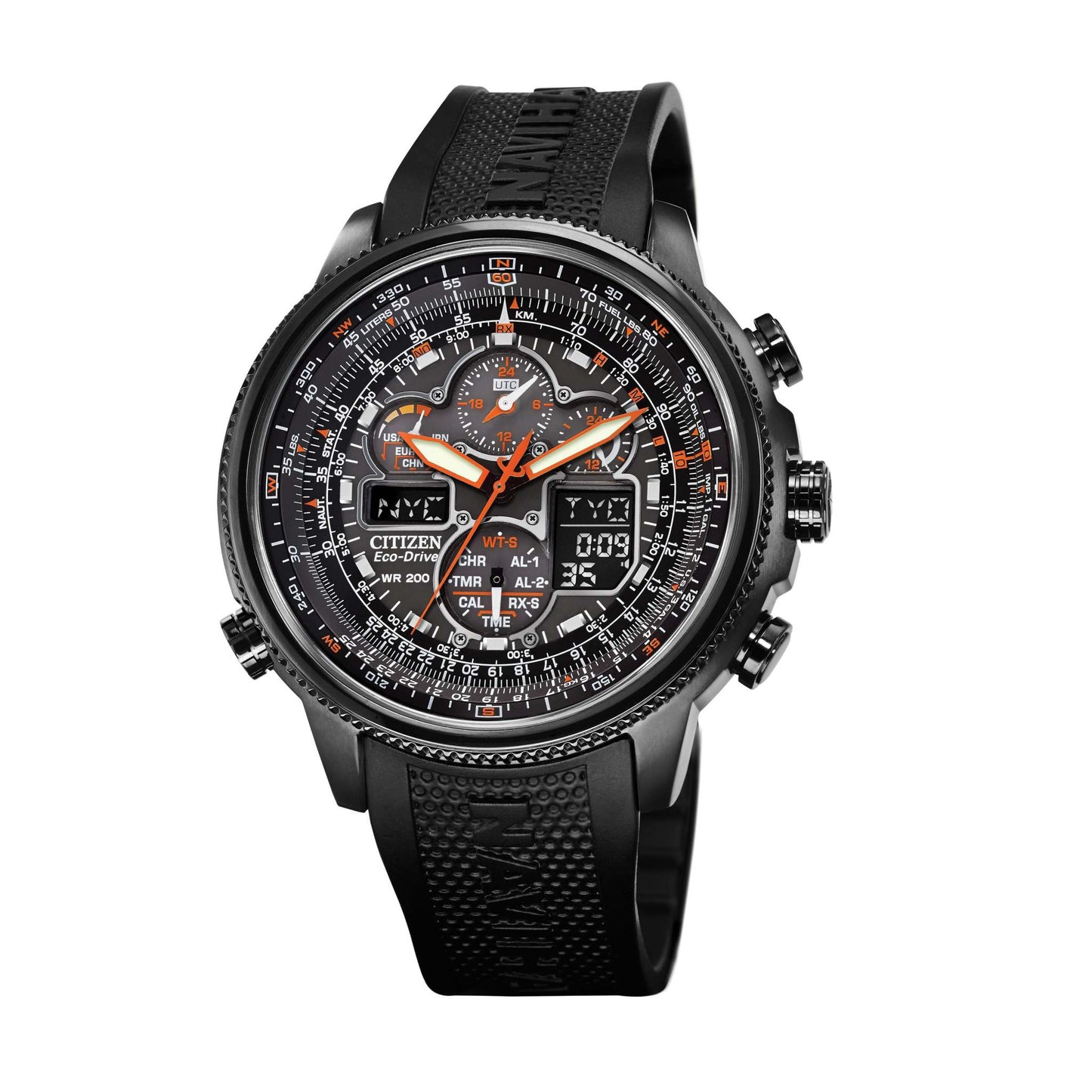 MENS NAVIHAWK A-T ECO-DRIVE MULTI DIAL WATCH