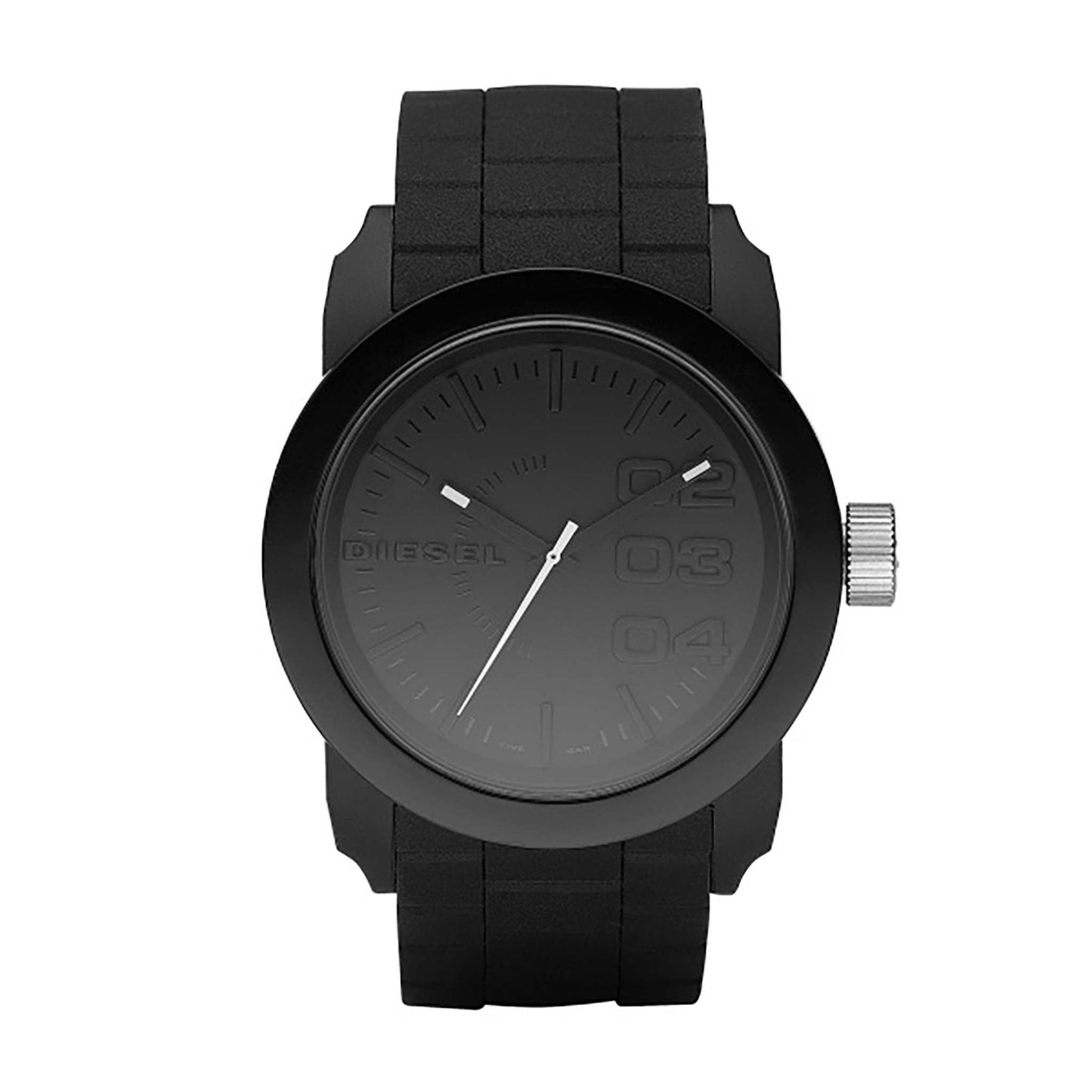 MENS DOUBLE DOWN SILICONE WATCH