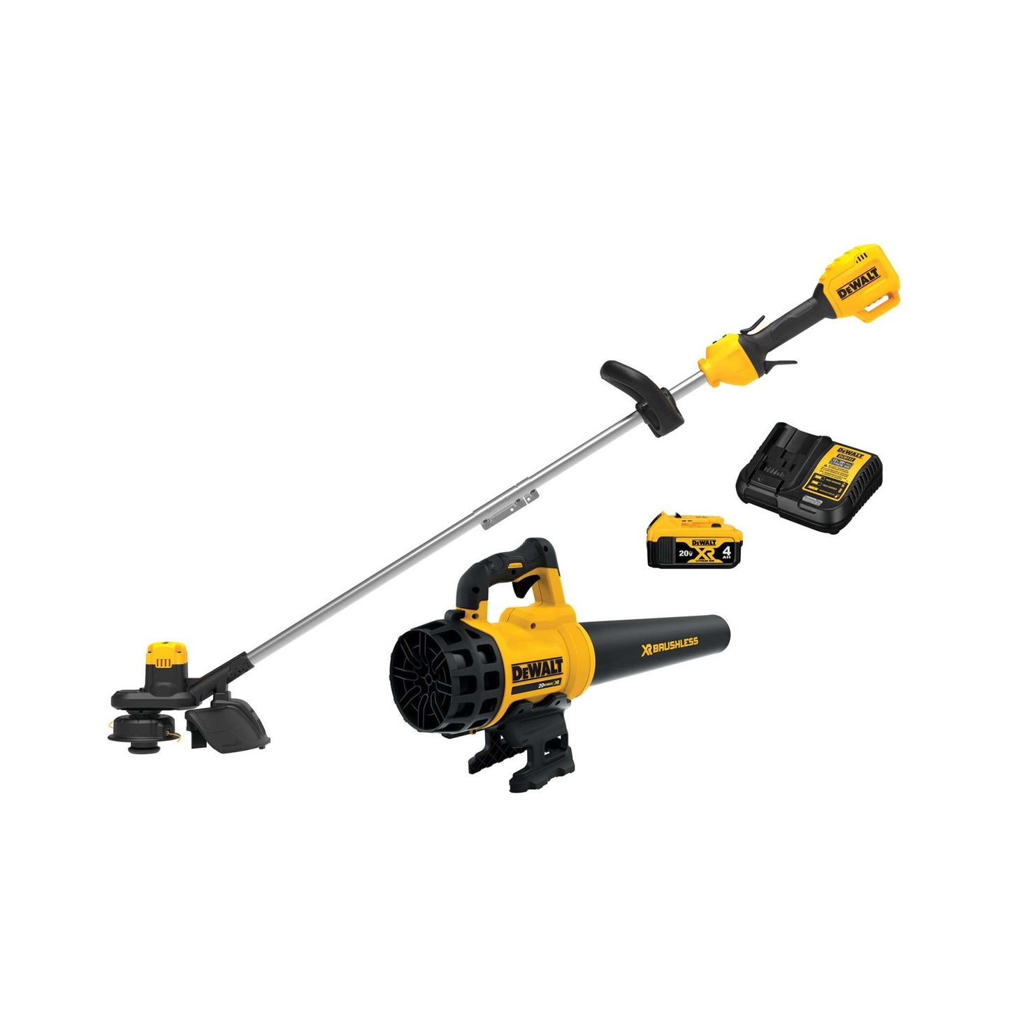 20V MAX STRING TRIMMER & BLOWER COMBO KIT