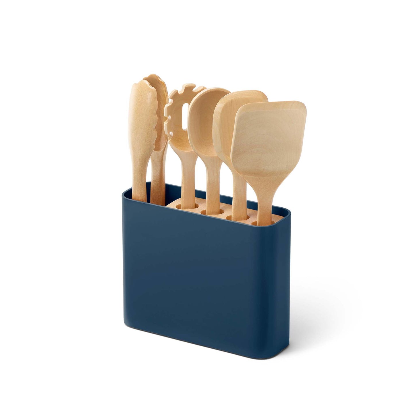 14PC KNIFE & UTENSIL SET NAVY
