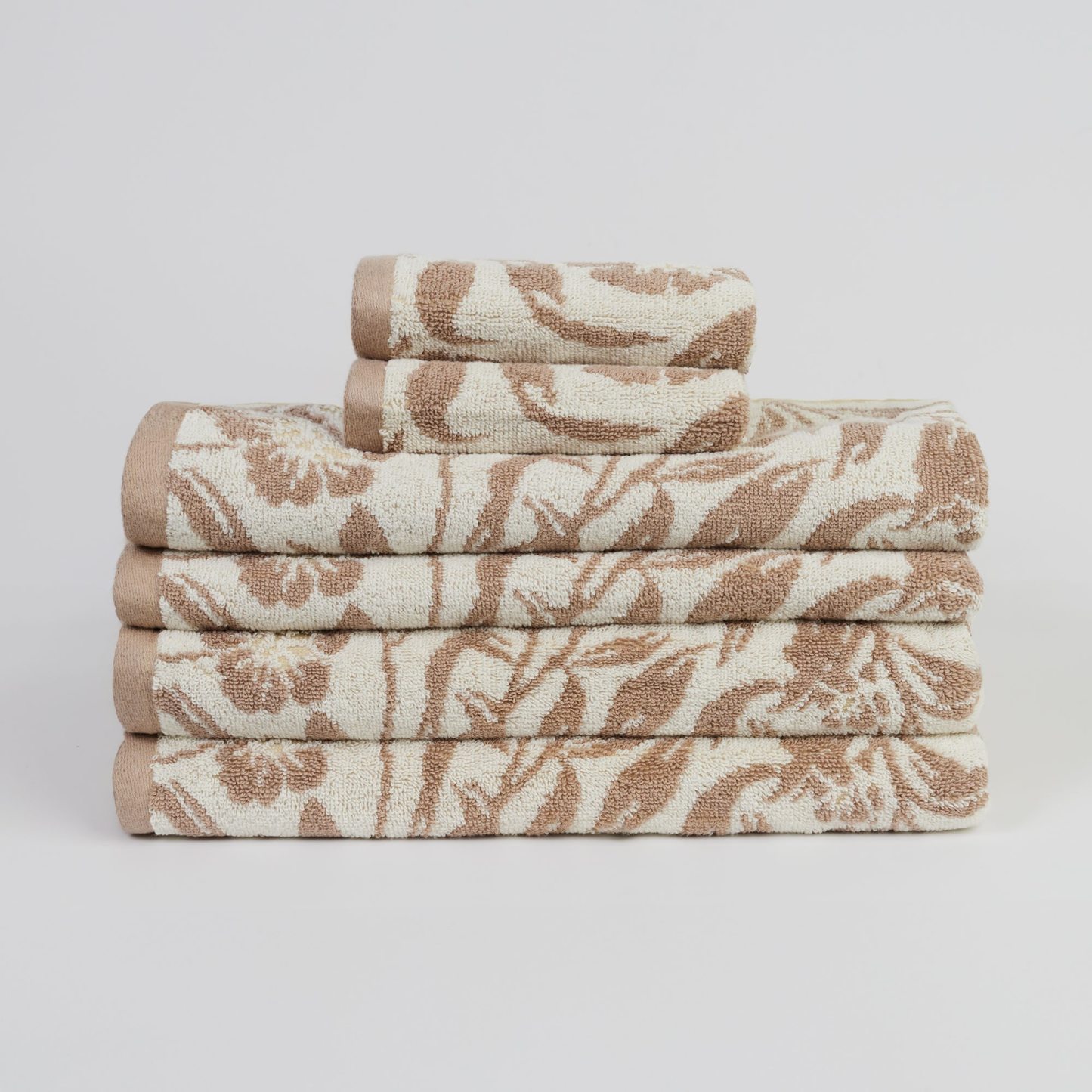 FLORENCE TOWEL 6 PIECE SET - (LINEN)