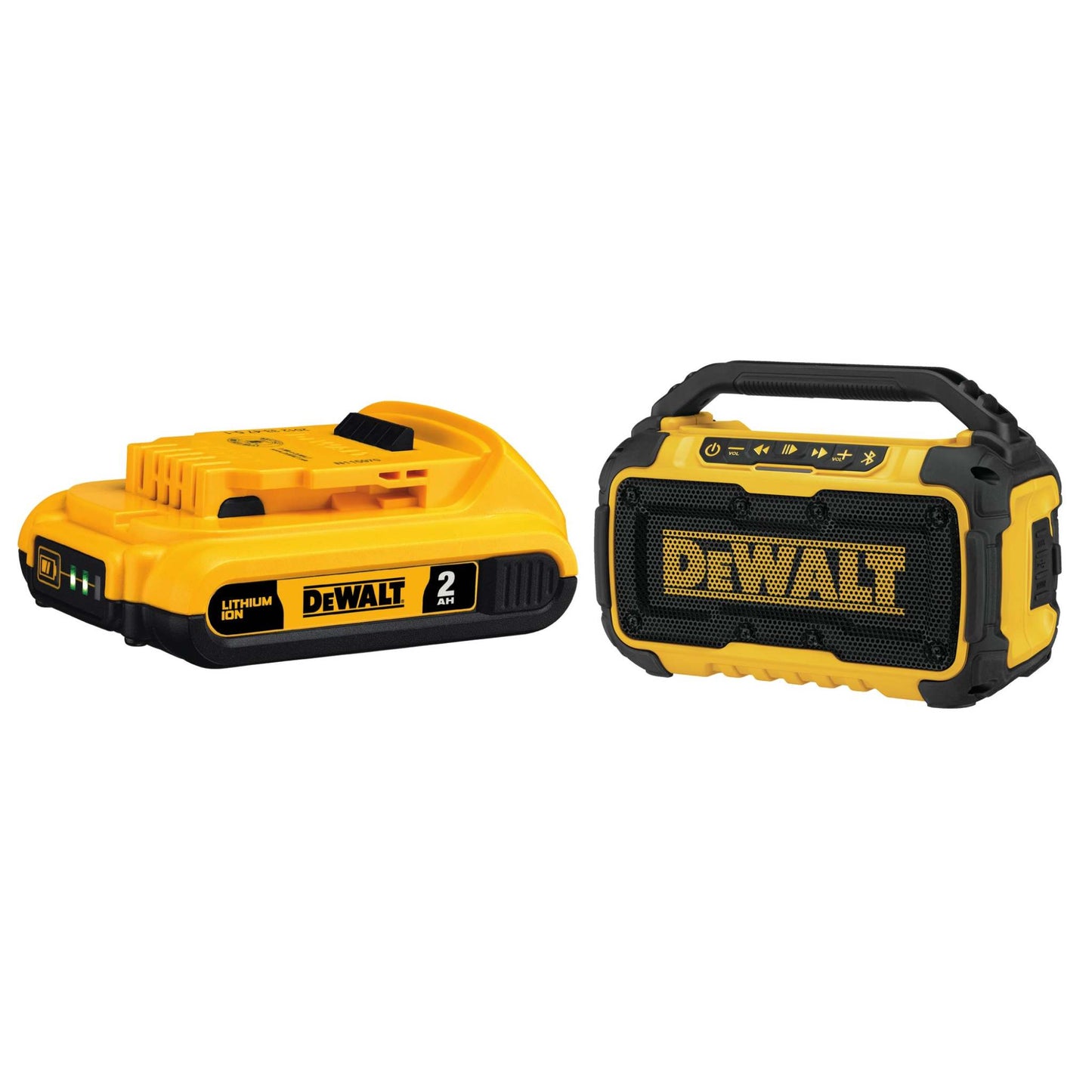 12V/20V MAX JOBSITE BT SPEAKER W/ BONUS 20V MAX PREMIUM XR BATTERY PACK