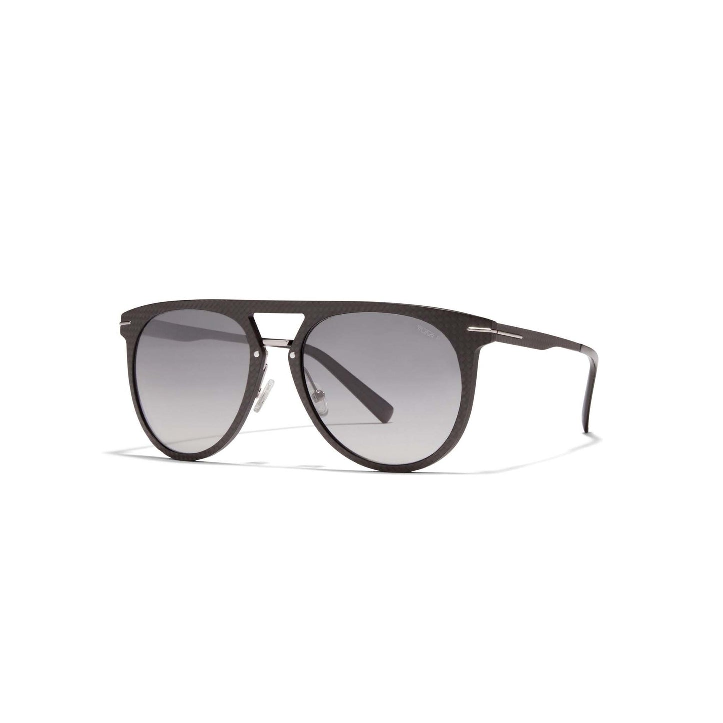 11 POLARIZED GRADIENT AVIATOR SUNGLASSES 55MM