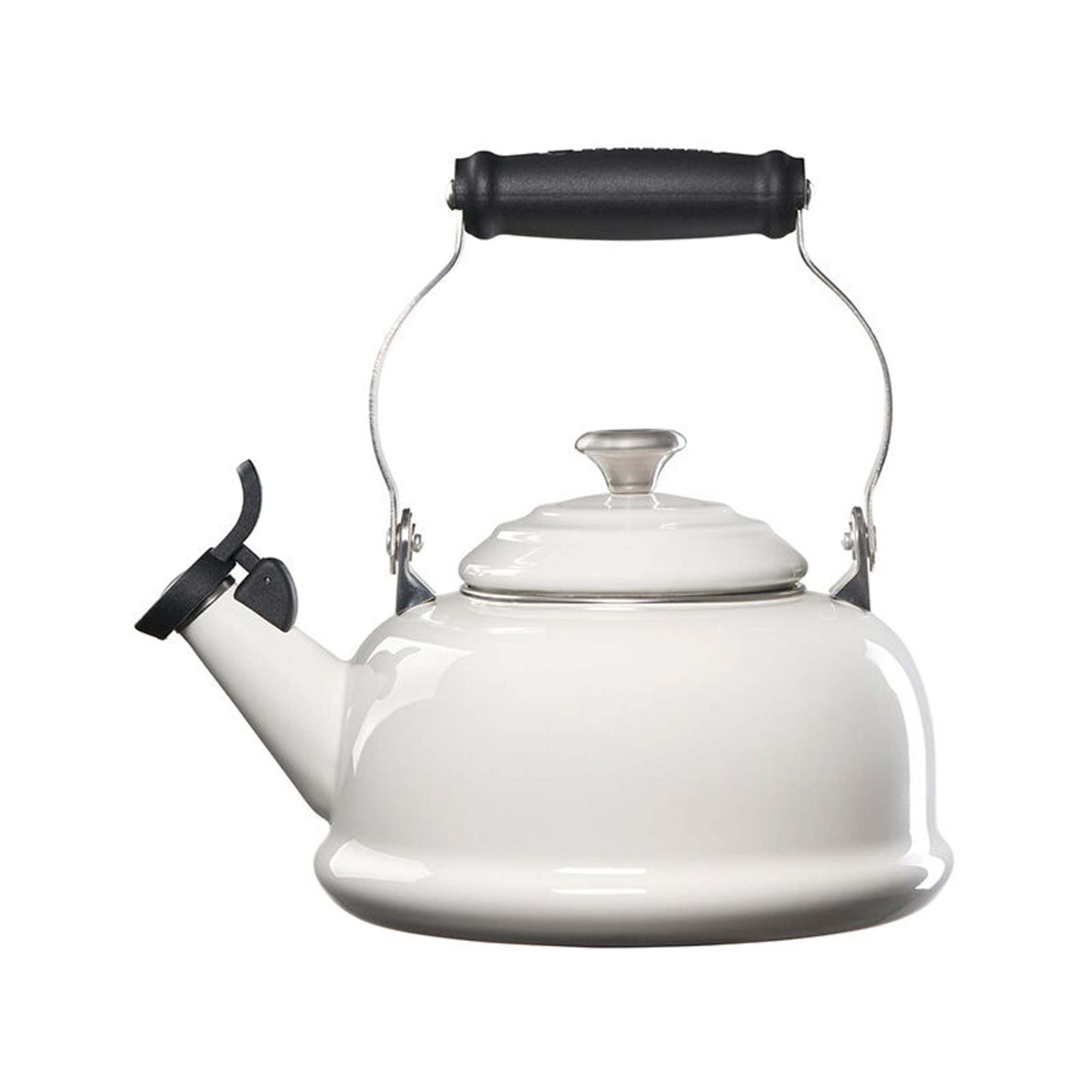 CLASSIC WHISTLING KETTLE W/ METAL FINISHES