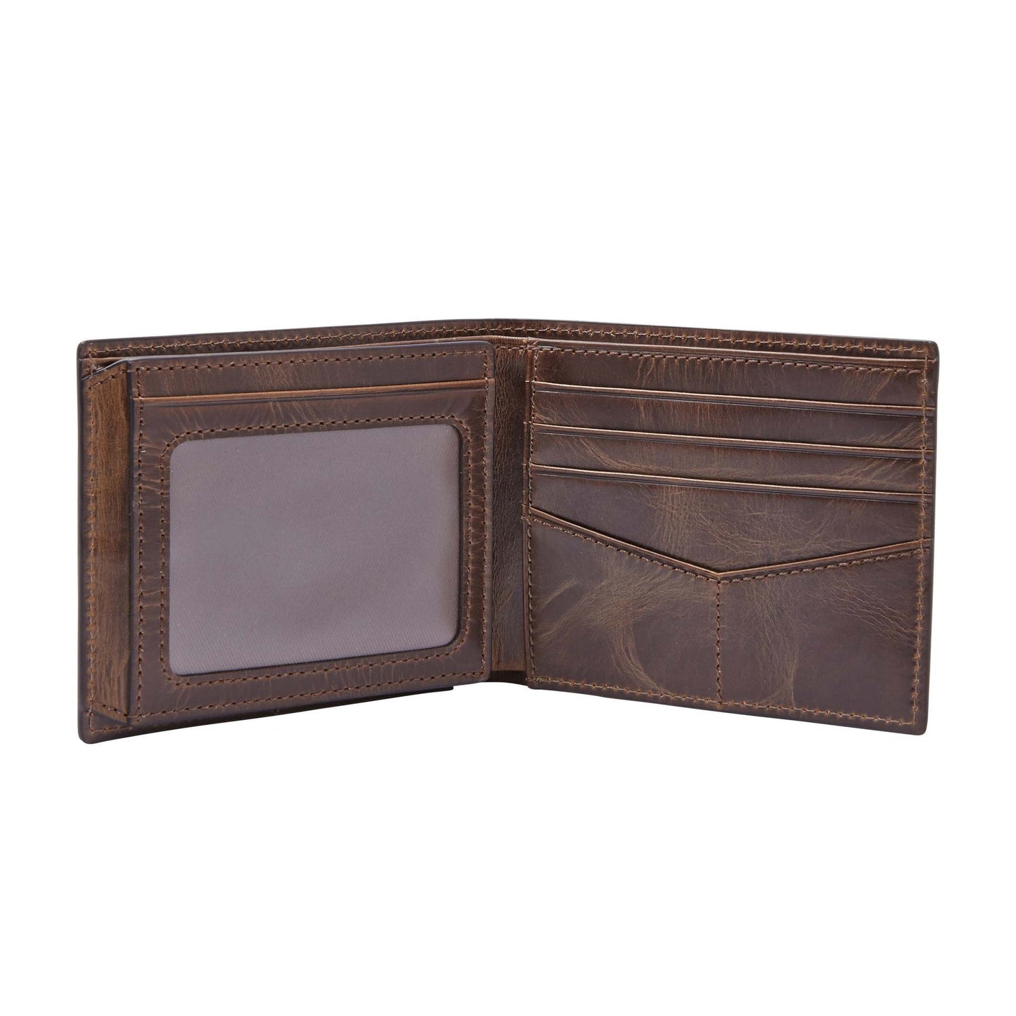 DERRICK FLIP ID BIFOLD WALLET DARK