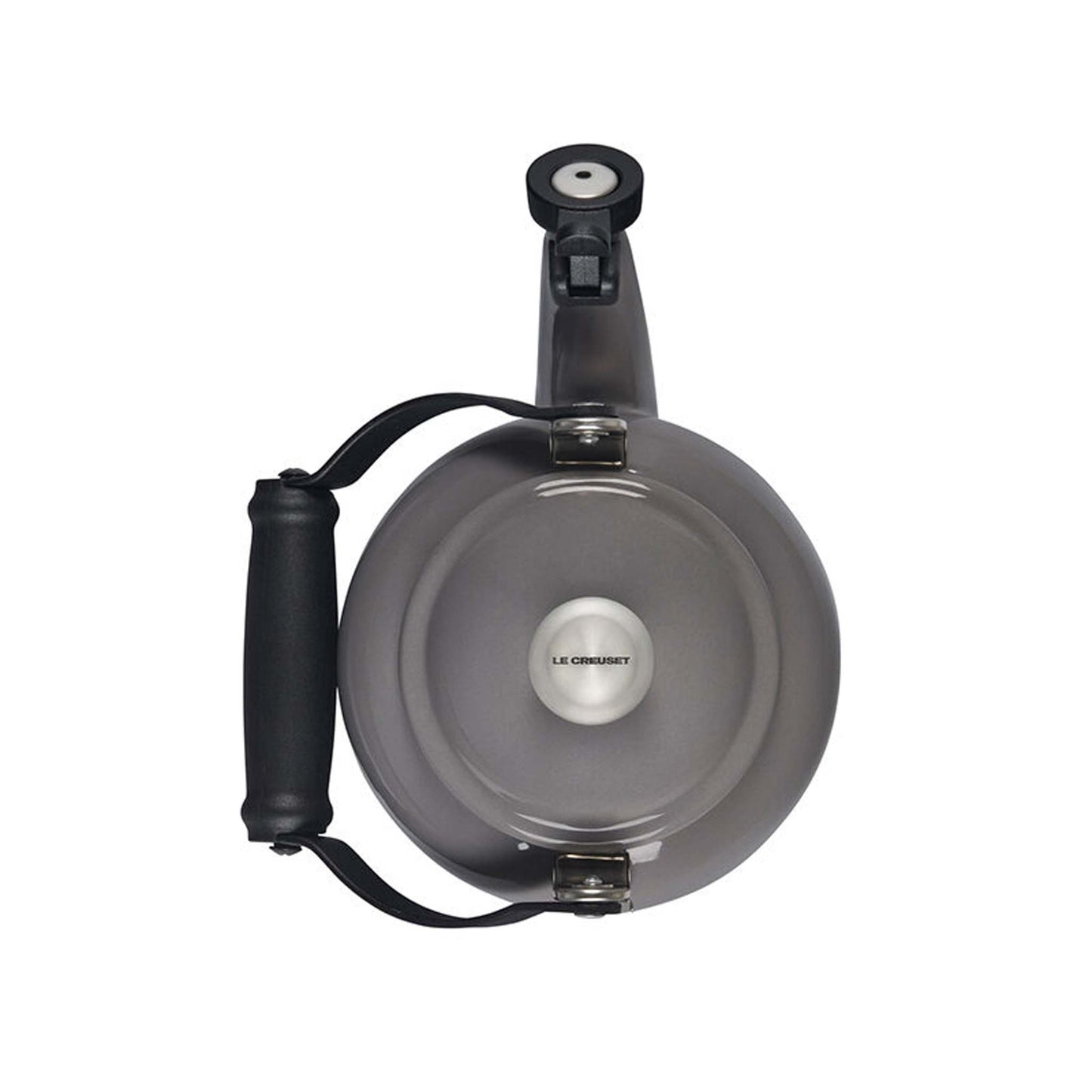 DEMI KETTLE W/ METAL FINISHES OYSTER