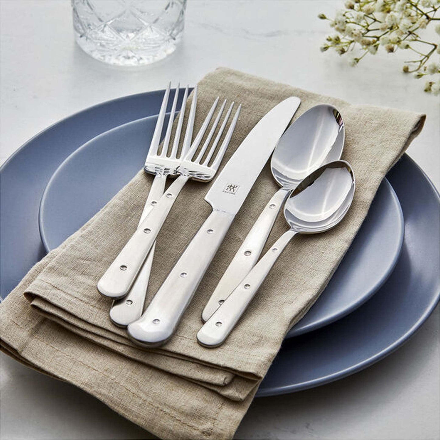 PORTERHOUSE 45PC 18/10 STAINLESS STEEL FLATWARE SET