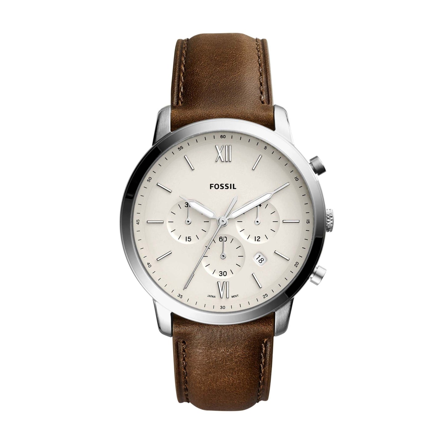 MENS NEUTRA CHRONOGRAPH LEATHER WATCH