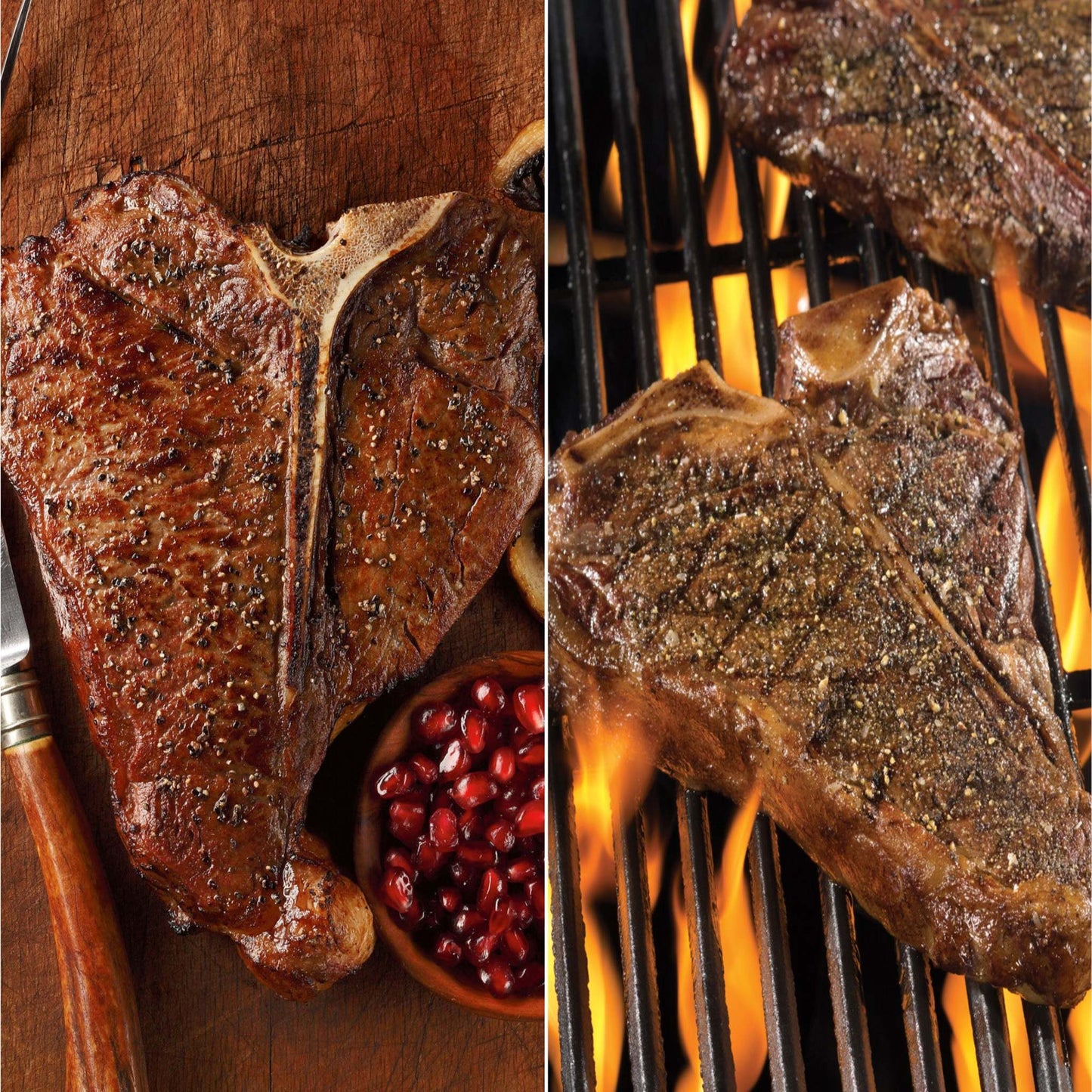 PORTERHOUSE & T-BONE STEAKS COMBO
