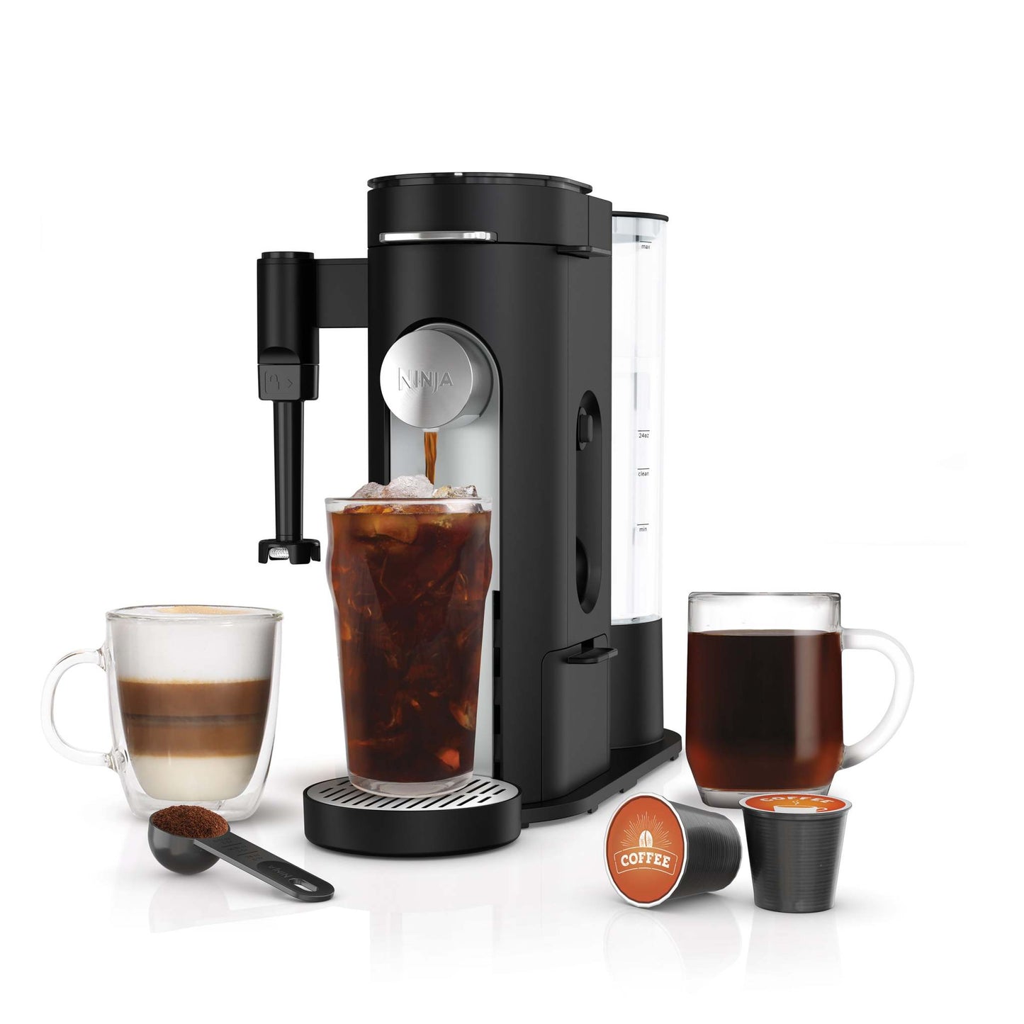 PODS & GROUND SPECIALTY SINGLE-SERVE COFFEEMAKER