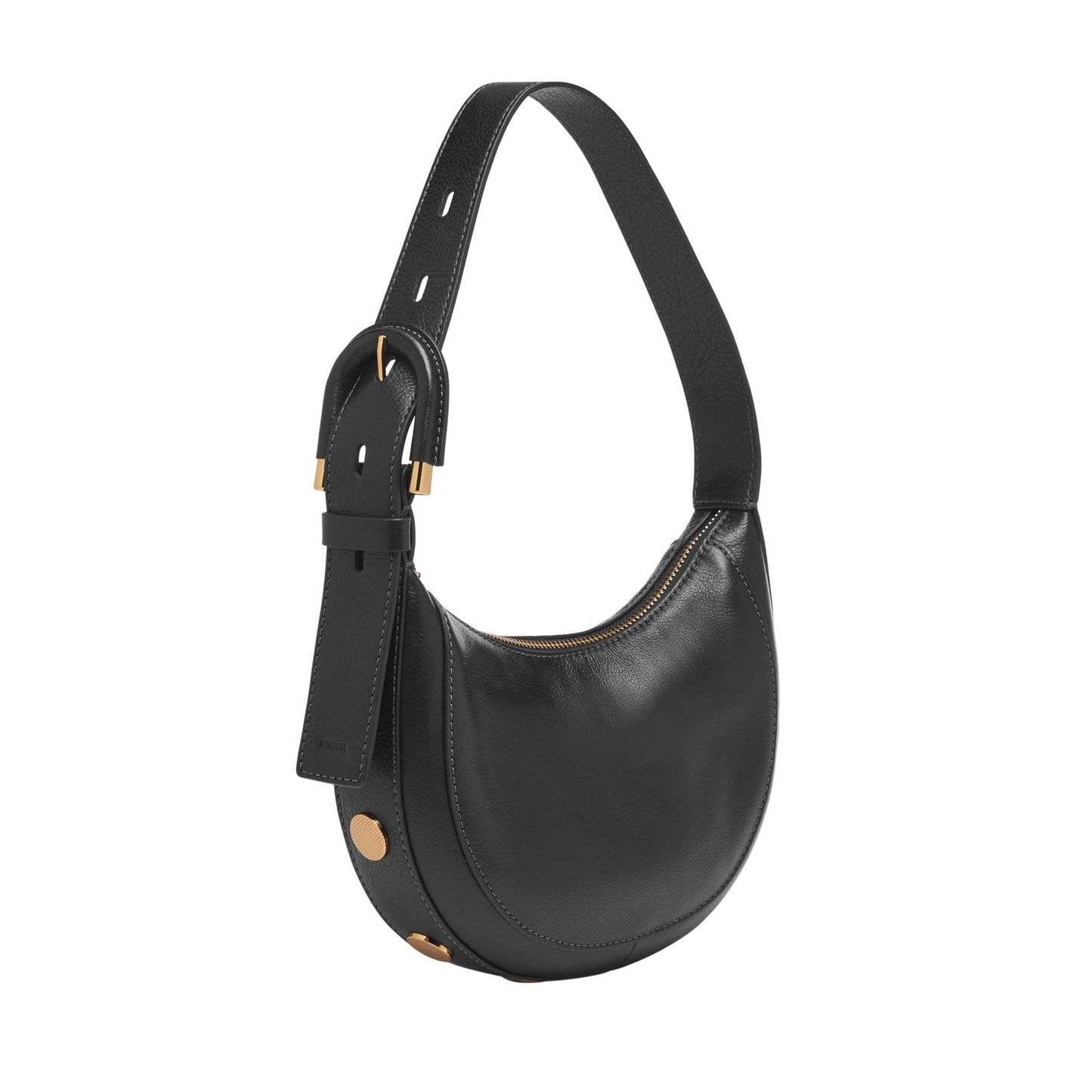 HARWELL SMALL LEATHER HOBO CRESCENT BAG