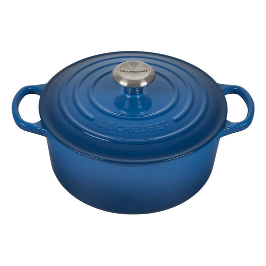 4.5QT SIGNATURE CAST IRON ROUND DUTCH OVEN MARSEILLE