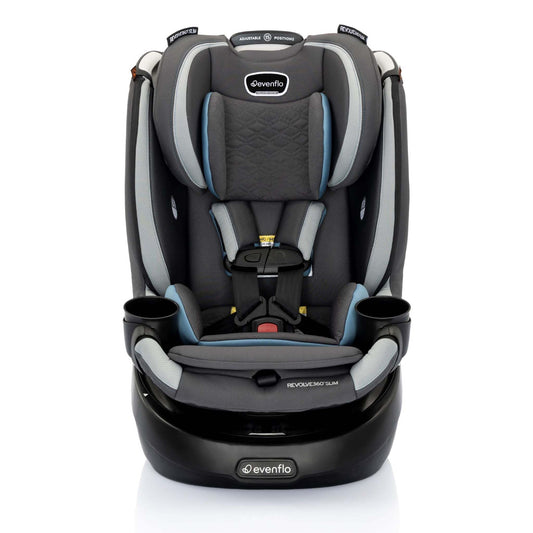 REVOLVE360 SLIM ROTATIONAL 2-IN-1 CAR SEAT W/ QUICK CLEAN COVER STOW