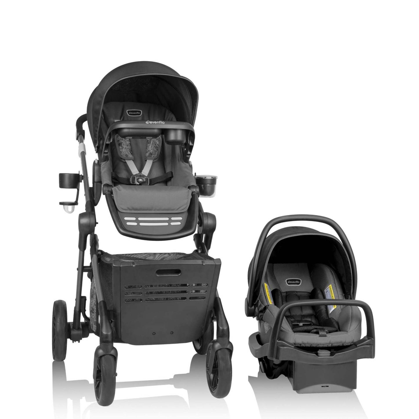 PIVOT TROOP CHILD & PET TRAVEL SYSTEM W/ LITEMAX CAR SEAT RHODESBORO BLACK