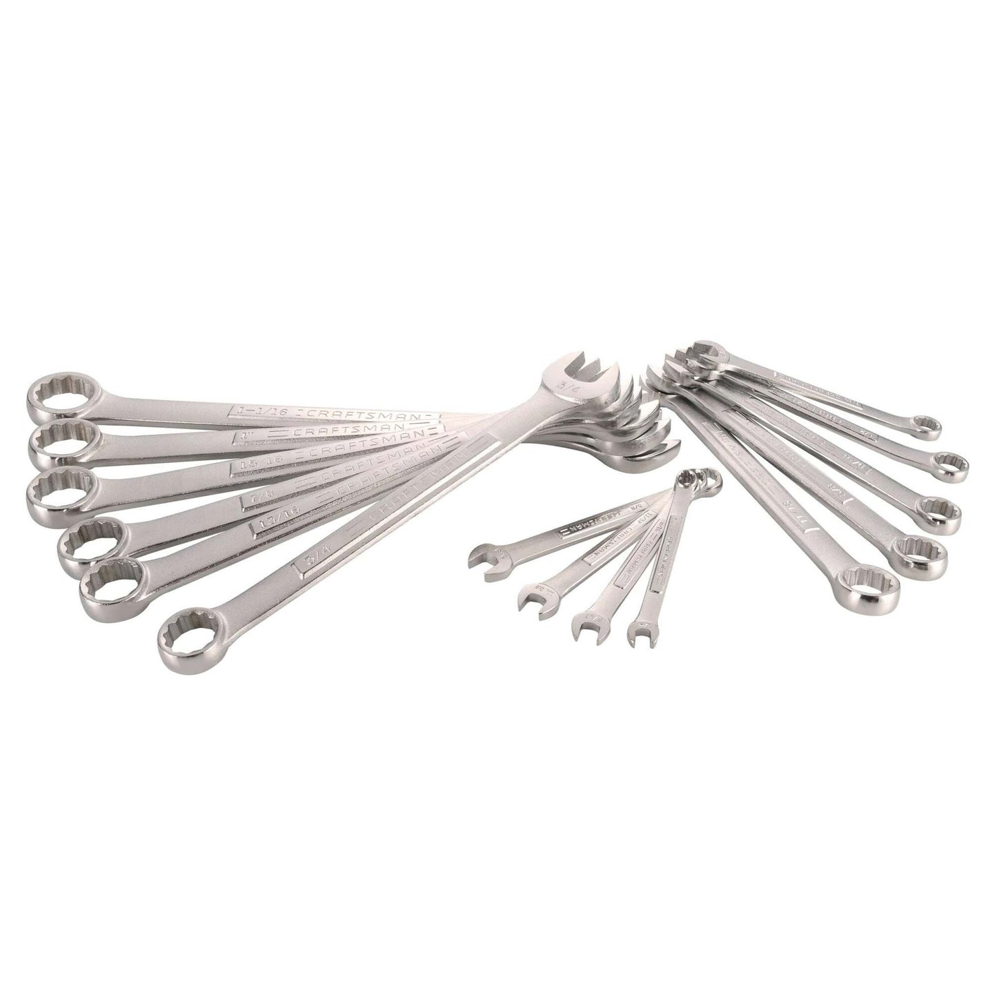 CRAFTSMAN 15PC SAE COMBINATION WRENCH SET