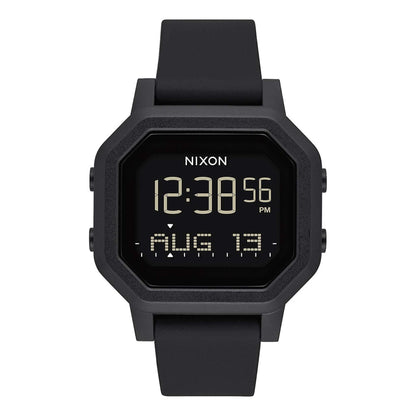LADIES SIREN ALL DIGITAL SILICONE RUBBER STRAP WATCH