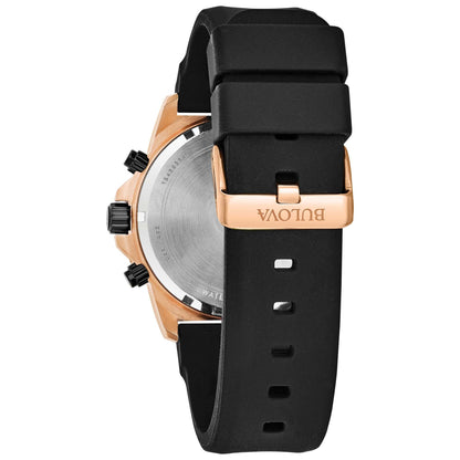 MARINE STAR MENS RUBBER BAND WATCH