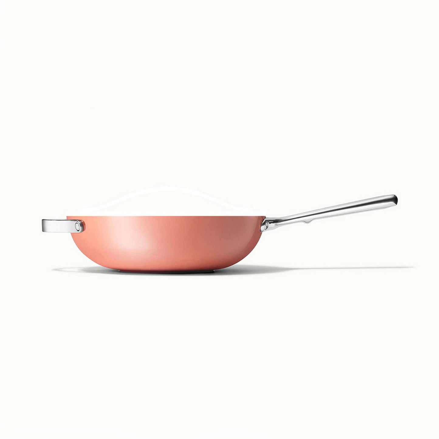 12" NONSTICK CERAMIC STIR FRY PAN PERRACOTTA
